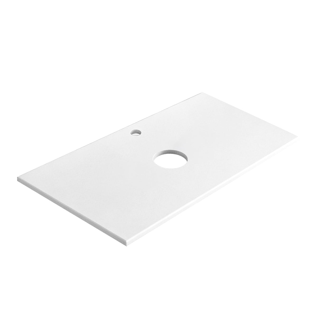 Vessel Sink Countertop - Phoenix Stone White