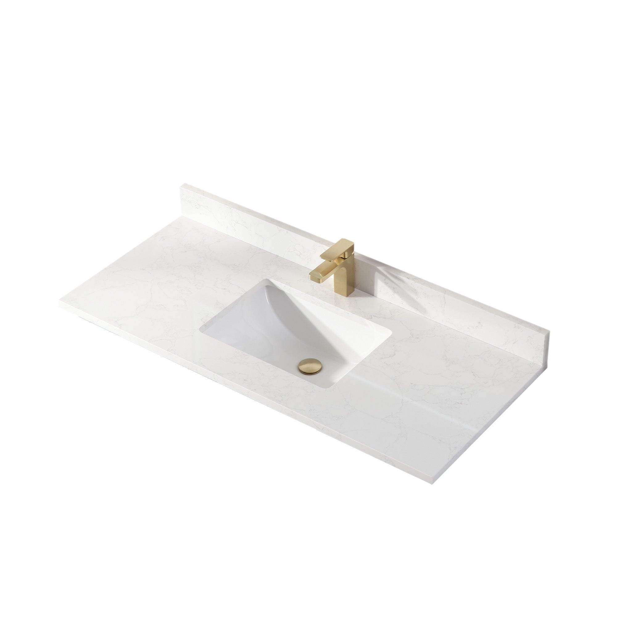 Countertop - Artificial Stone Calacatta White