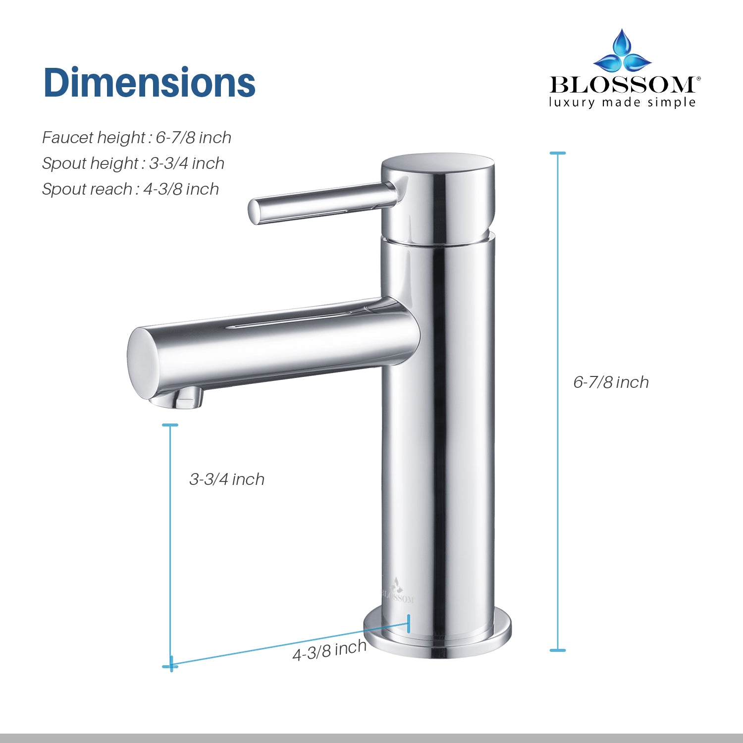 Single Handle Lavatory Faucet F01 116