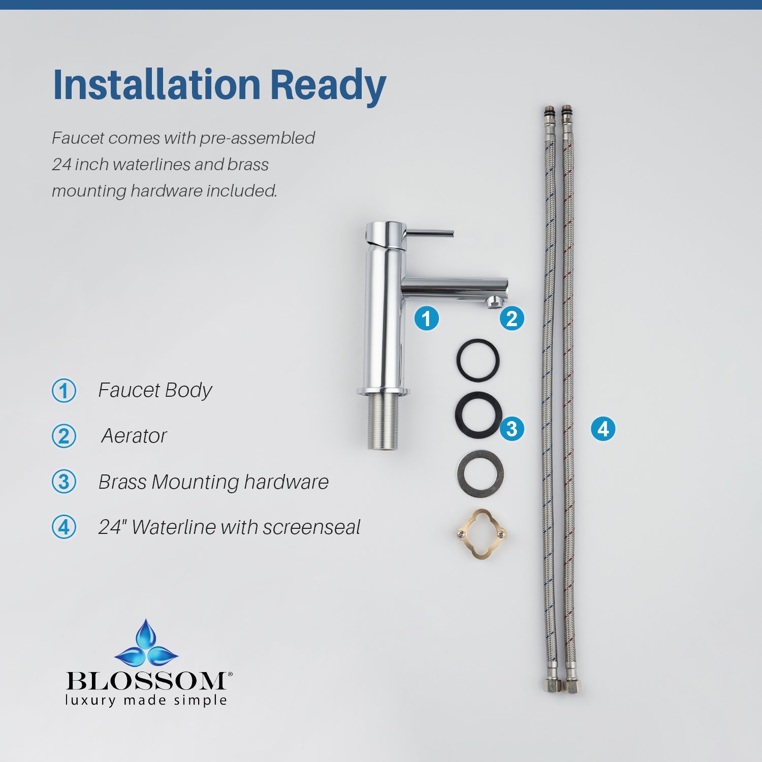 Single Handle Lavatory Faucet F01 116