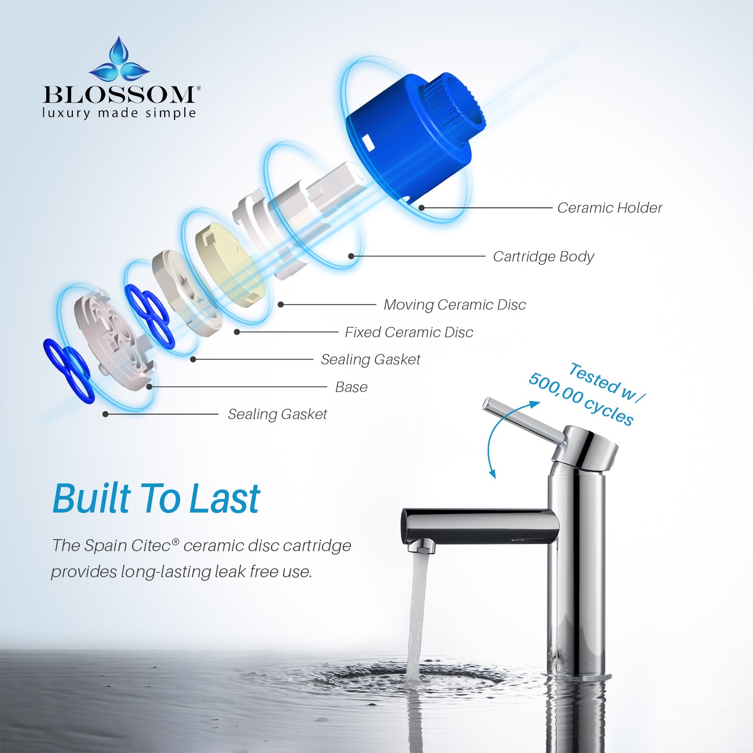 Single Handle Lavatory Faucet F01 116