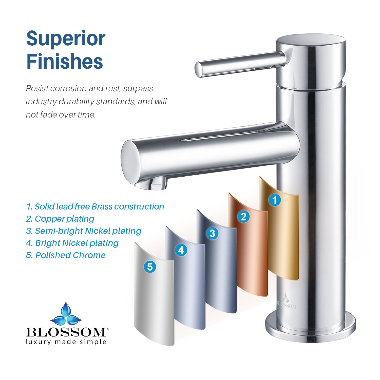 Single Handle Lavatory Faucet F01 116