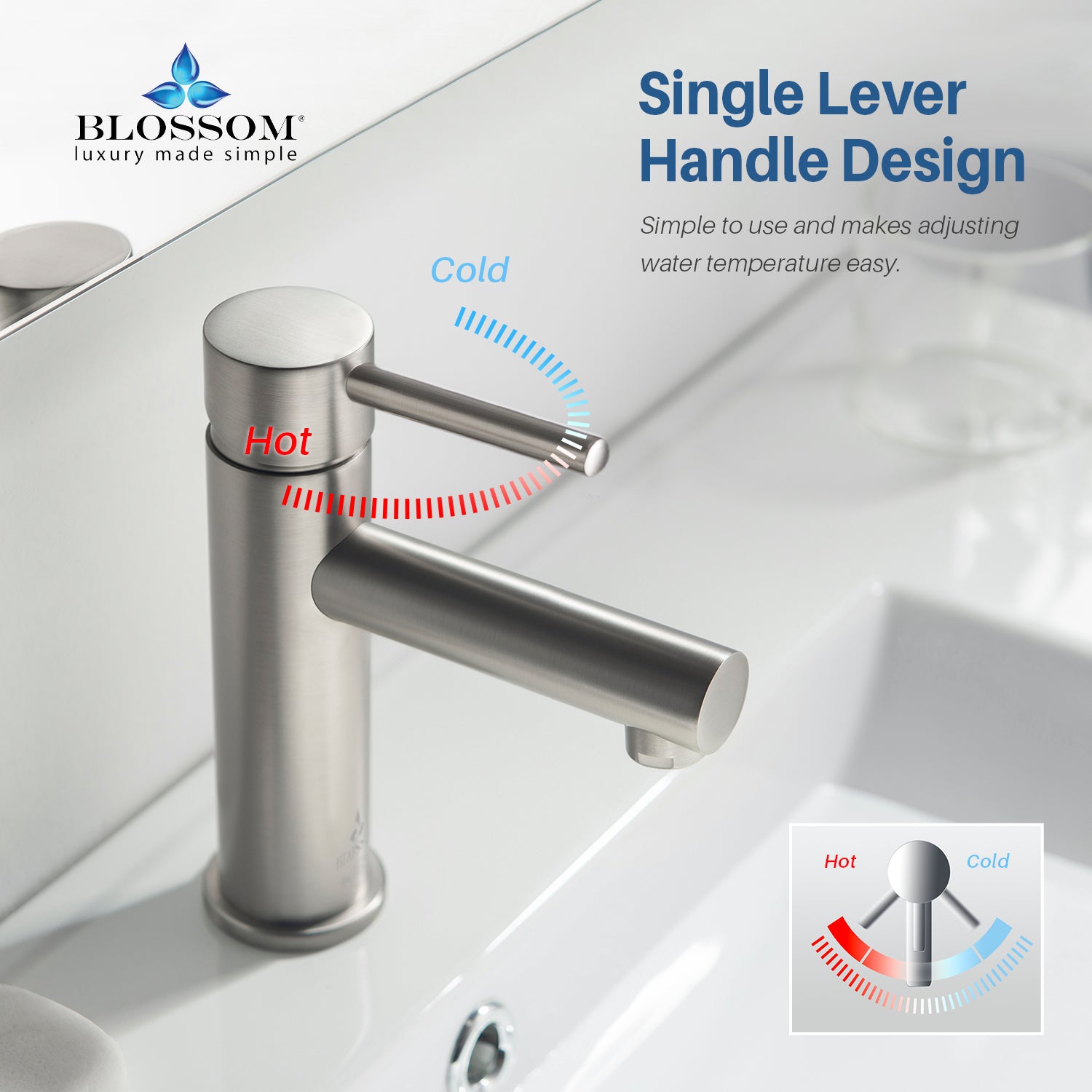 Single Handle Lavatory Faucet F01 116