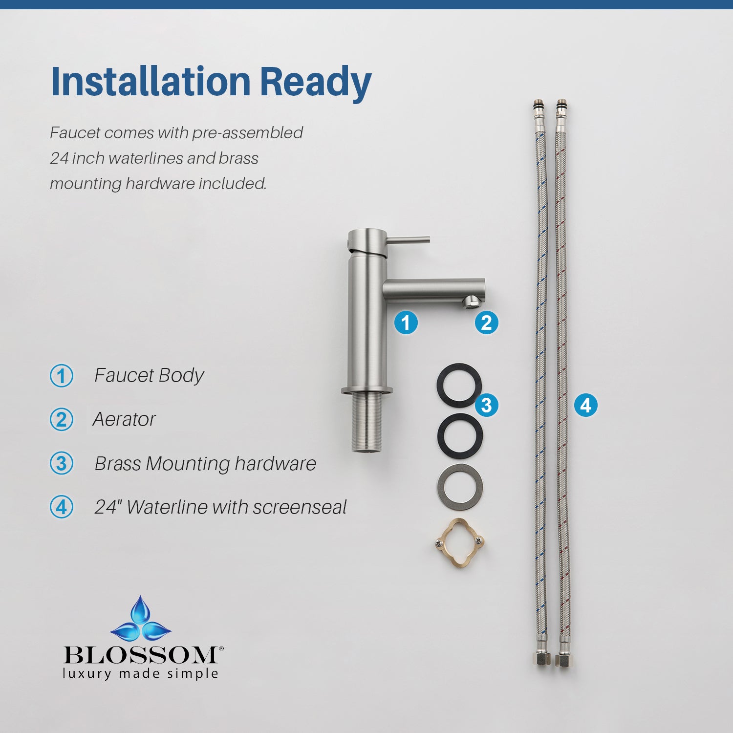 Single Handle Lavatory Faucet F01 116