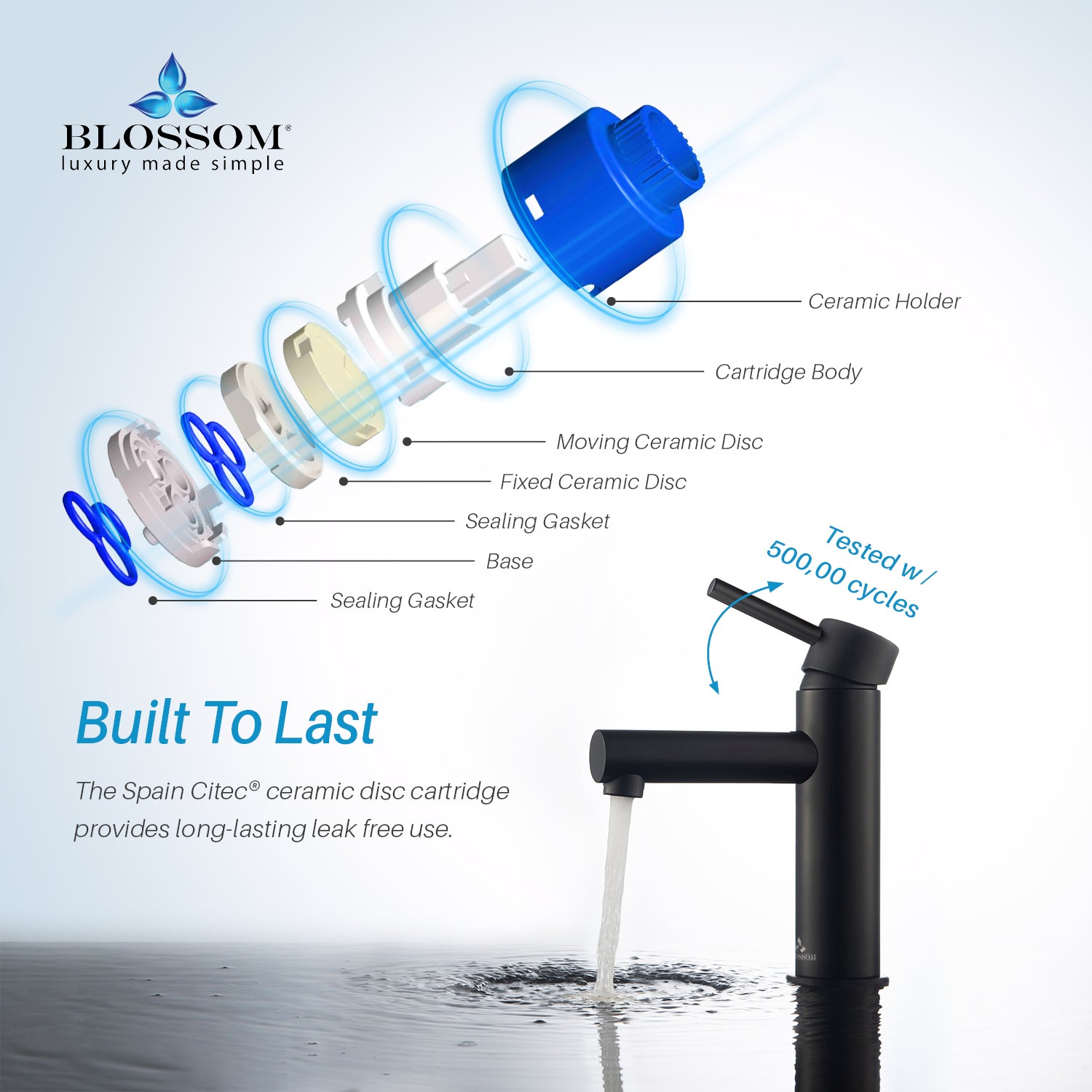 Single Handle Lavatory Faucet F01 116