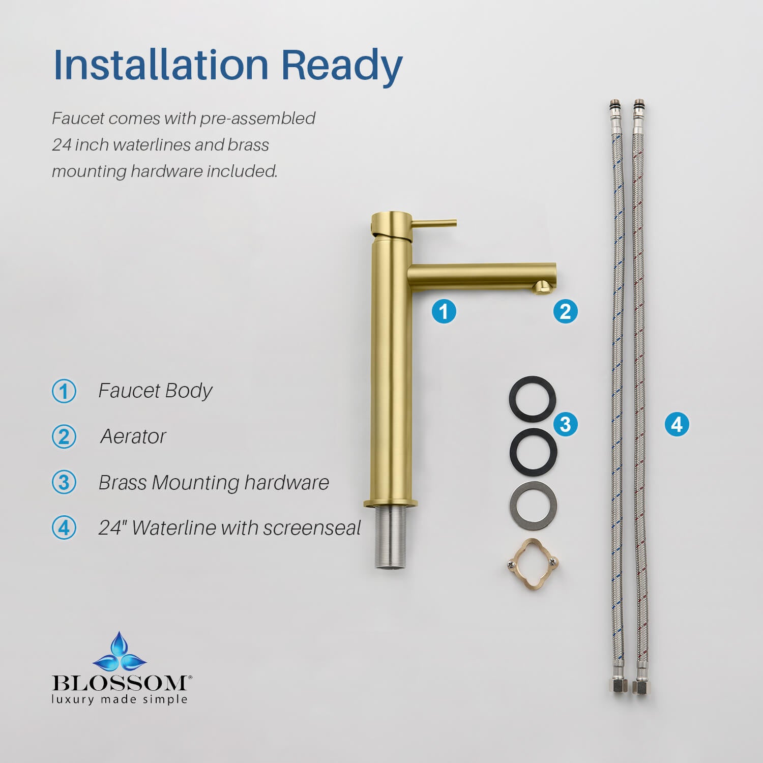 Single Handle Lavatory Faucet F01 117