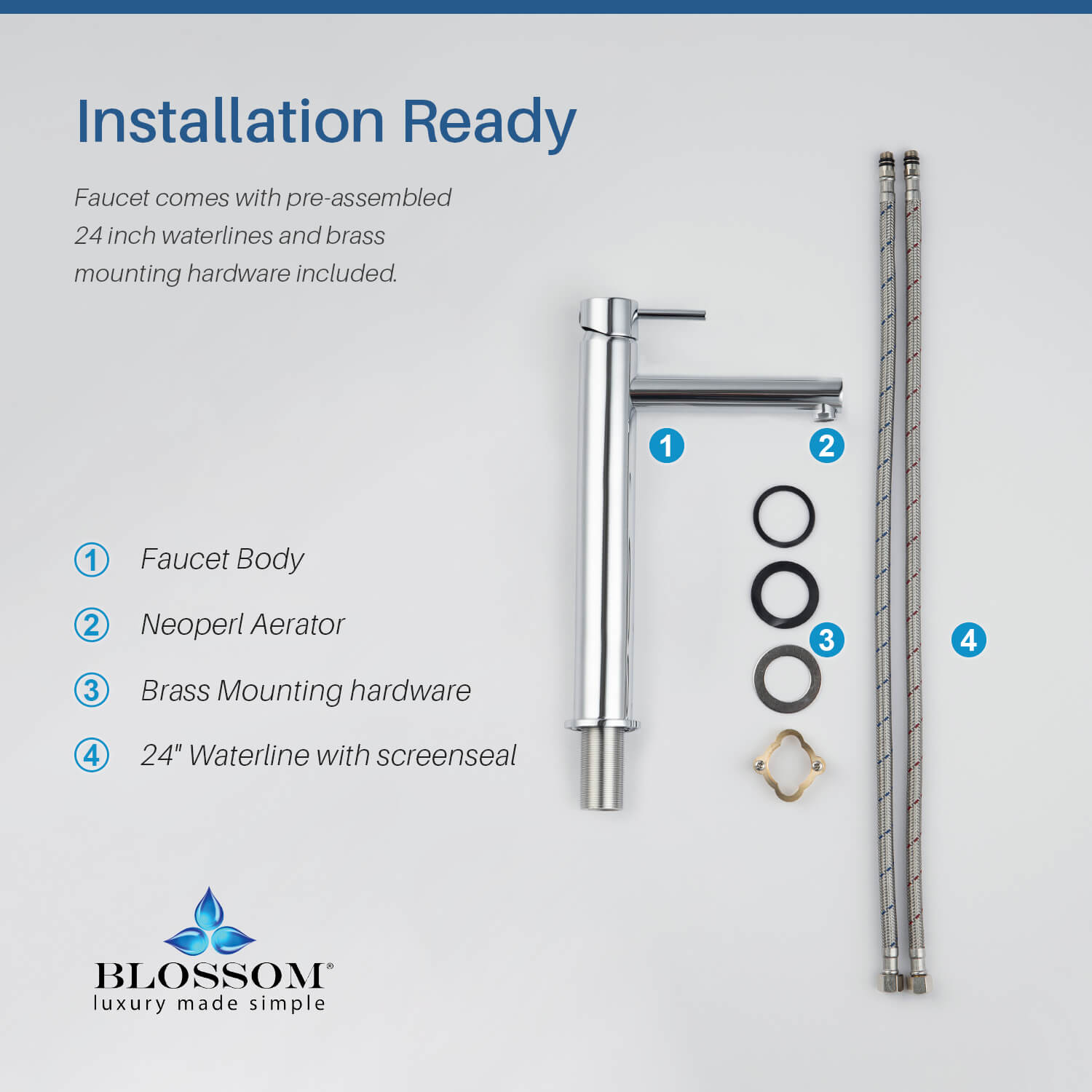 Single Handle Lavatory Faucet F01 117