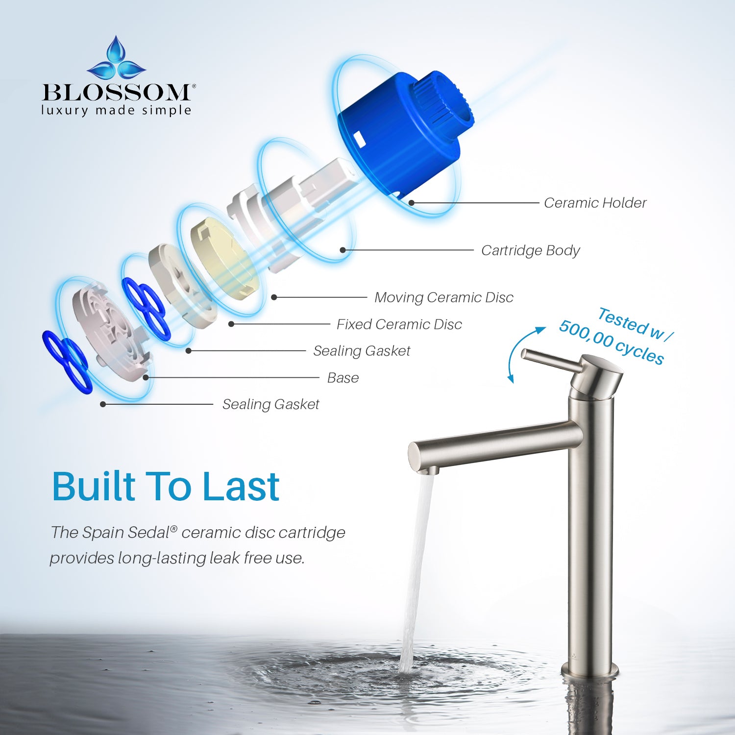 Single Handle Lavatory Faucet F01 117