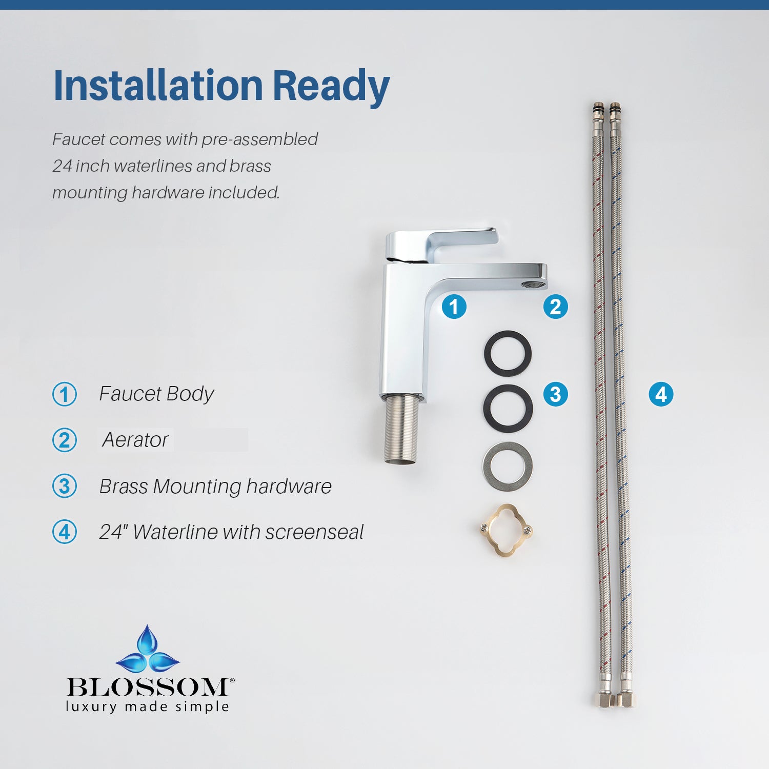 Single Handle Lavatory Faucet F01 118