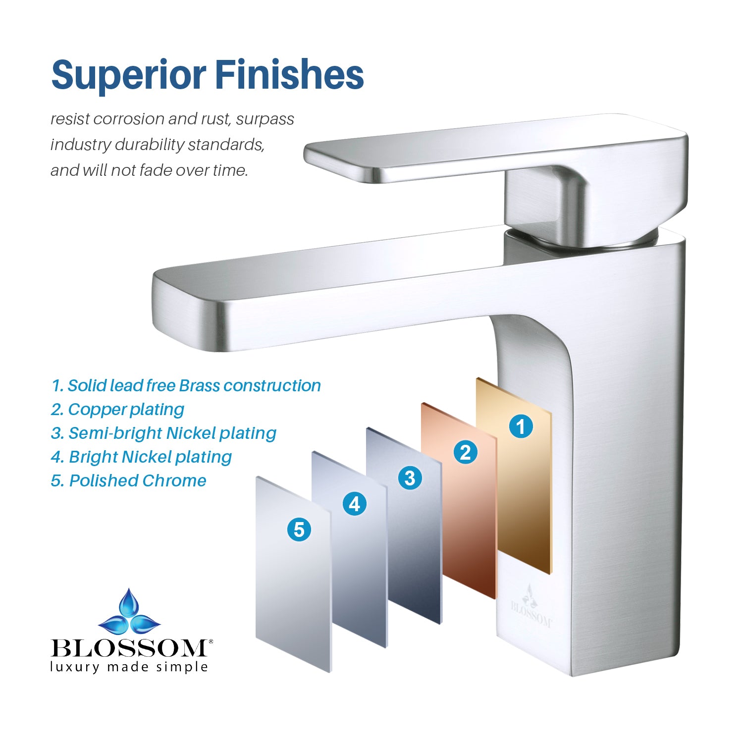 Single Handle Lavatory Faucet F01 118