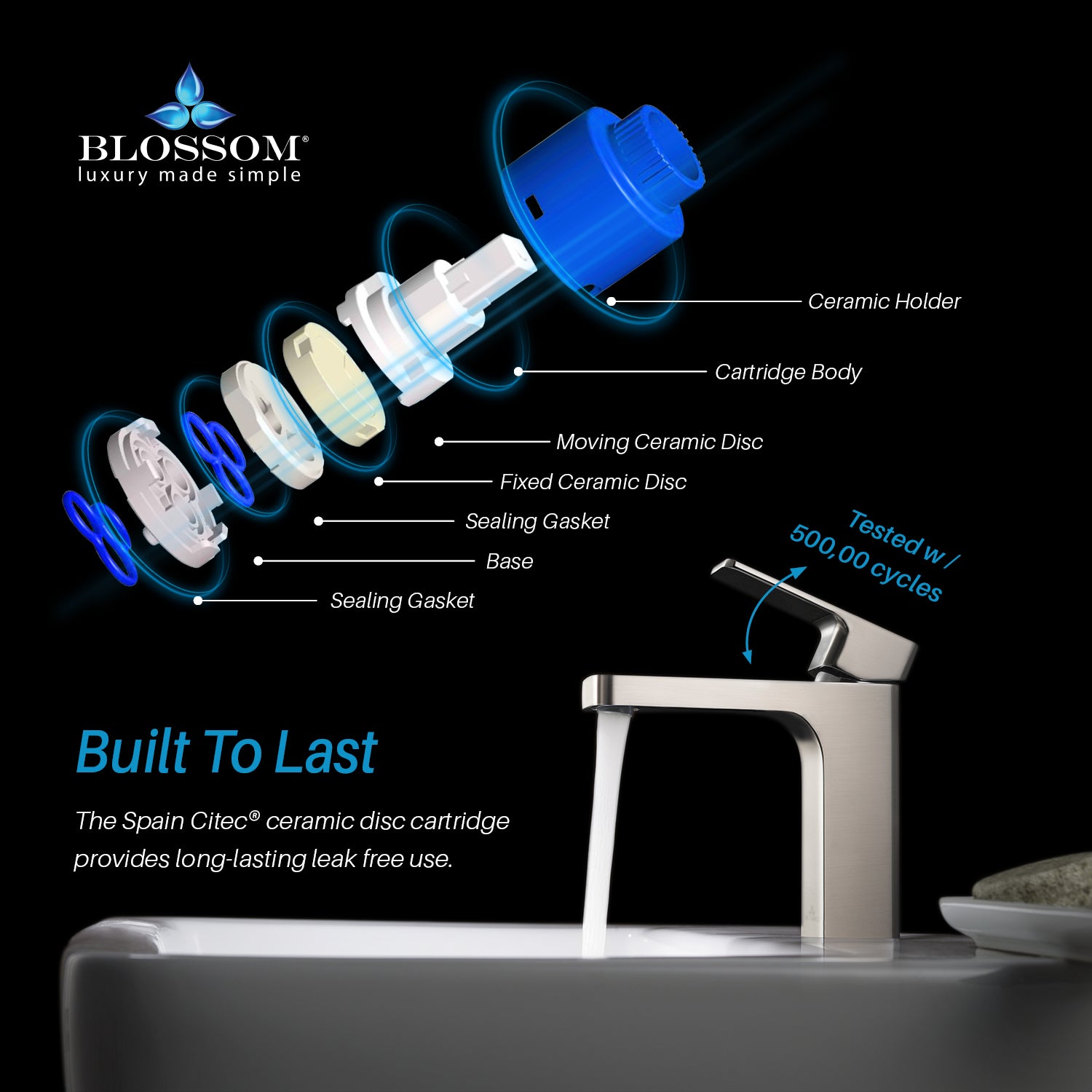 Single Handle Lavatory Faucet F01 118