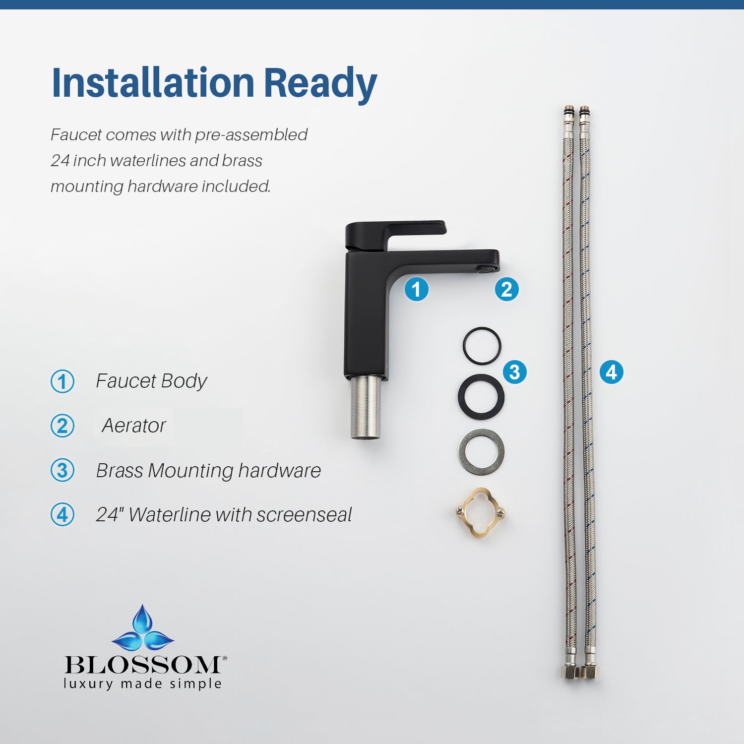 Single Handle Lavatory Faucet F01 118