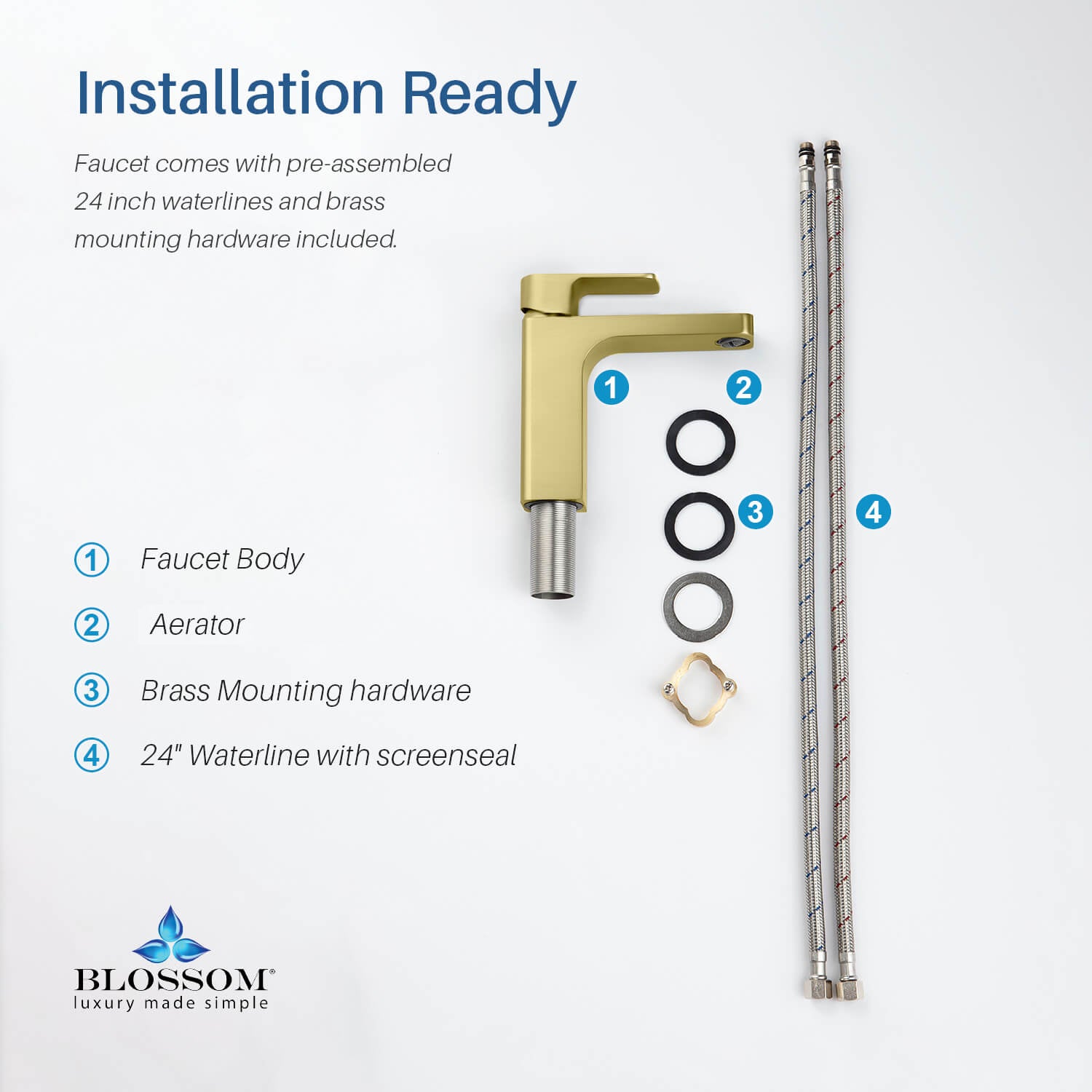 Single Handle Lavatory Faucet F01 118