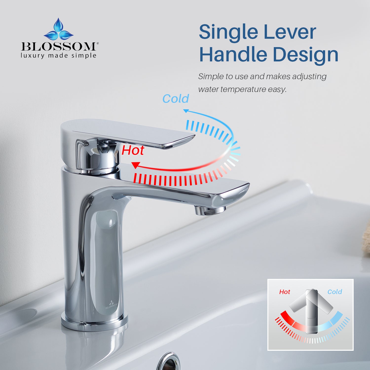 Single Handle Lavatory Faucet F01 120