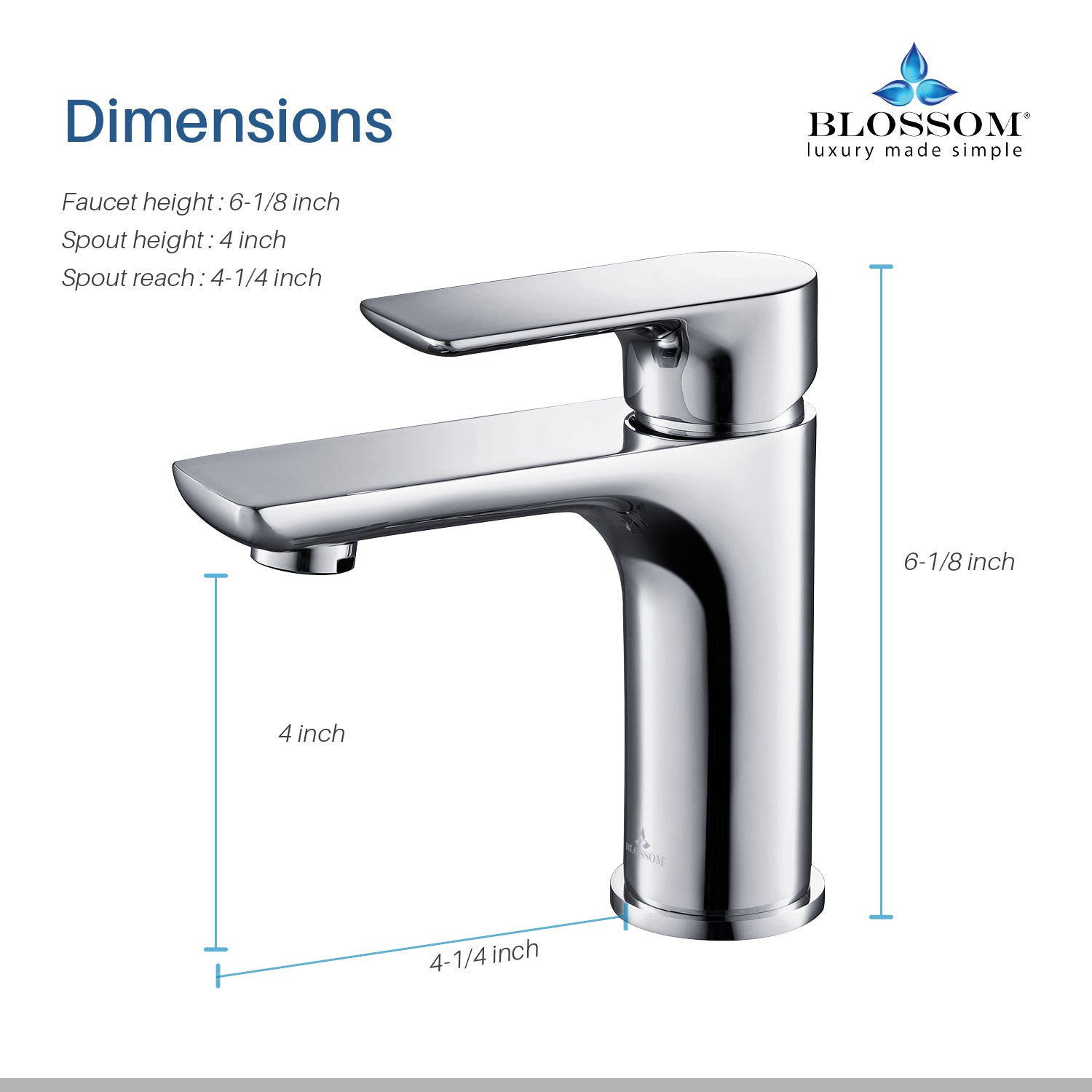 Single Handle Lavatory Faucet F01 120