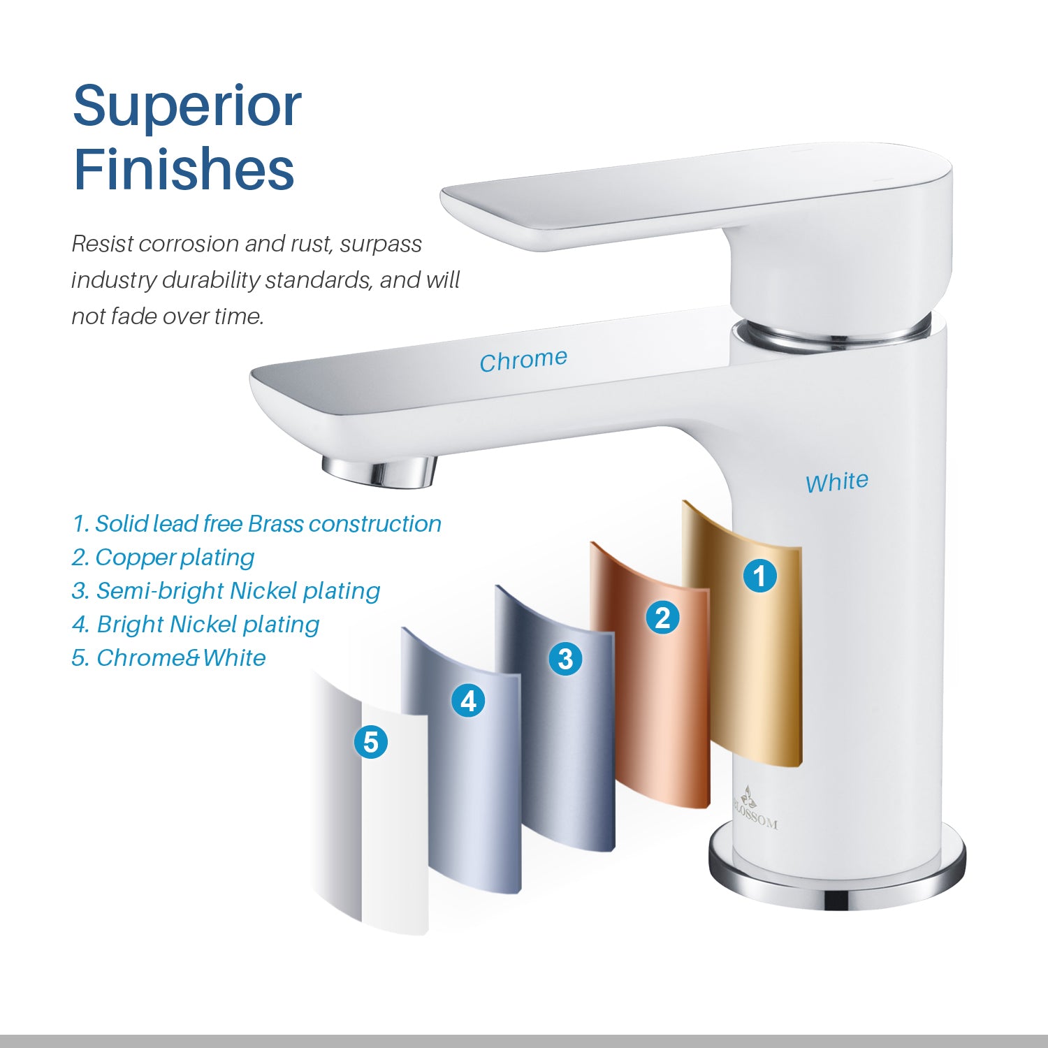 Single Handle Lavatory Faucet F01 120