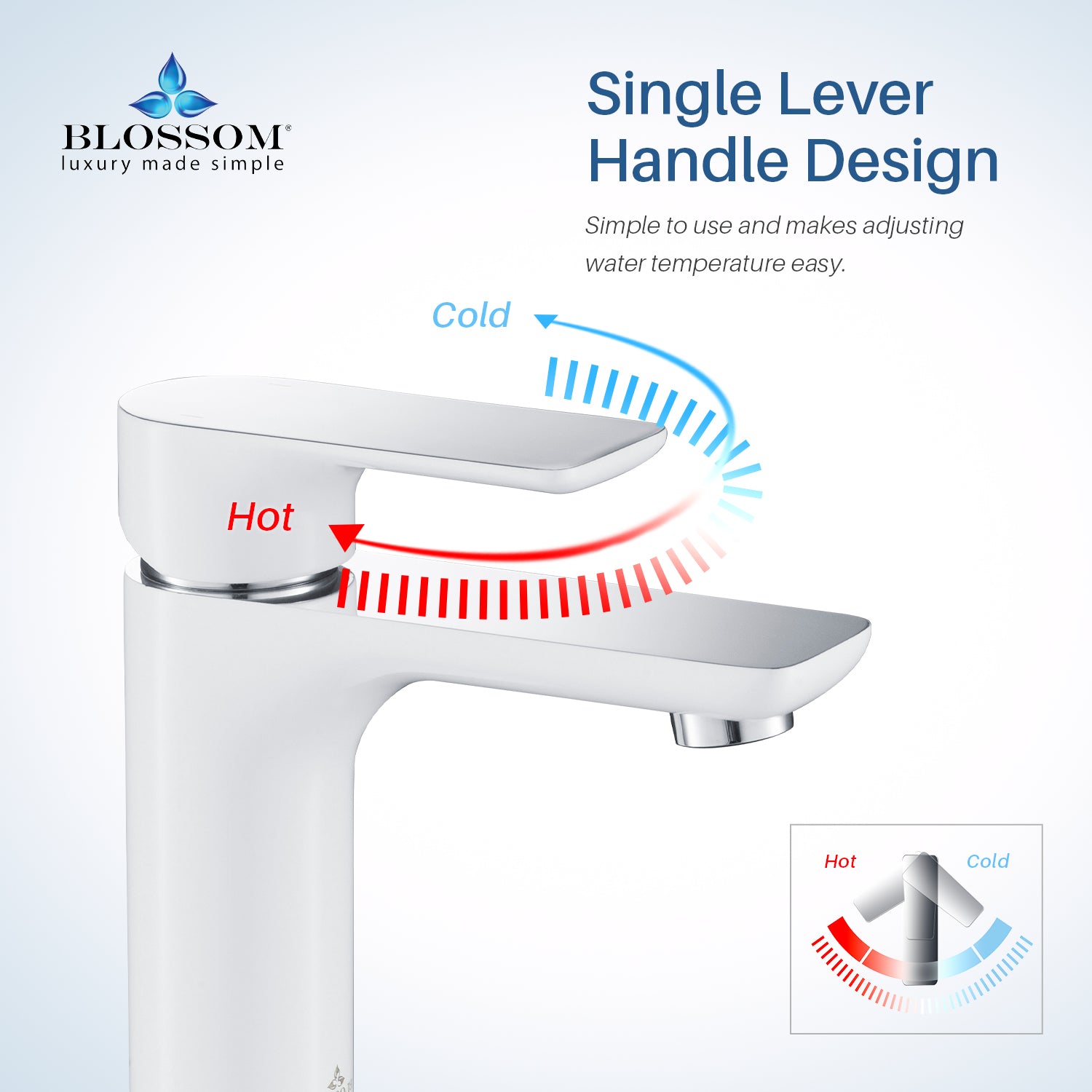 Single Handle Lavatory Faucet F01 120