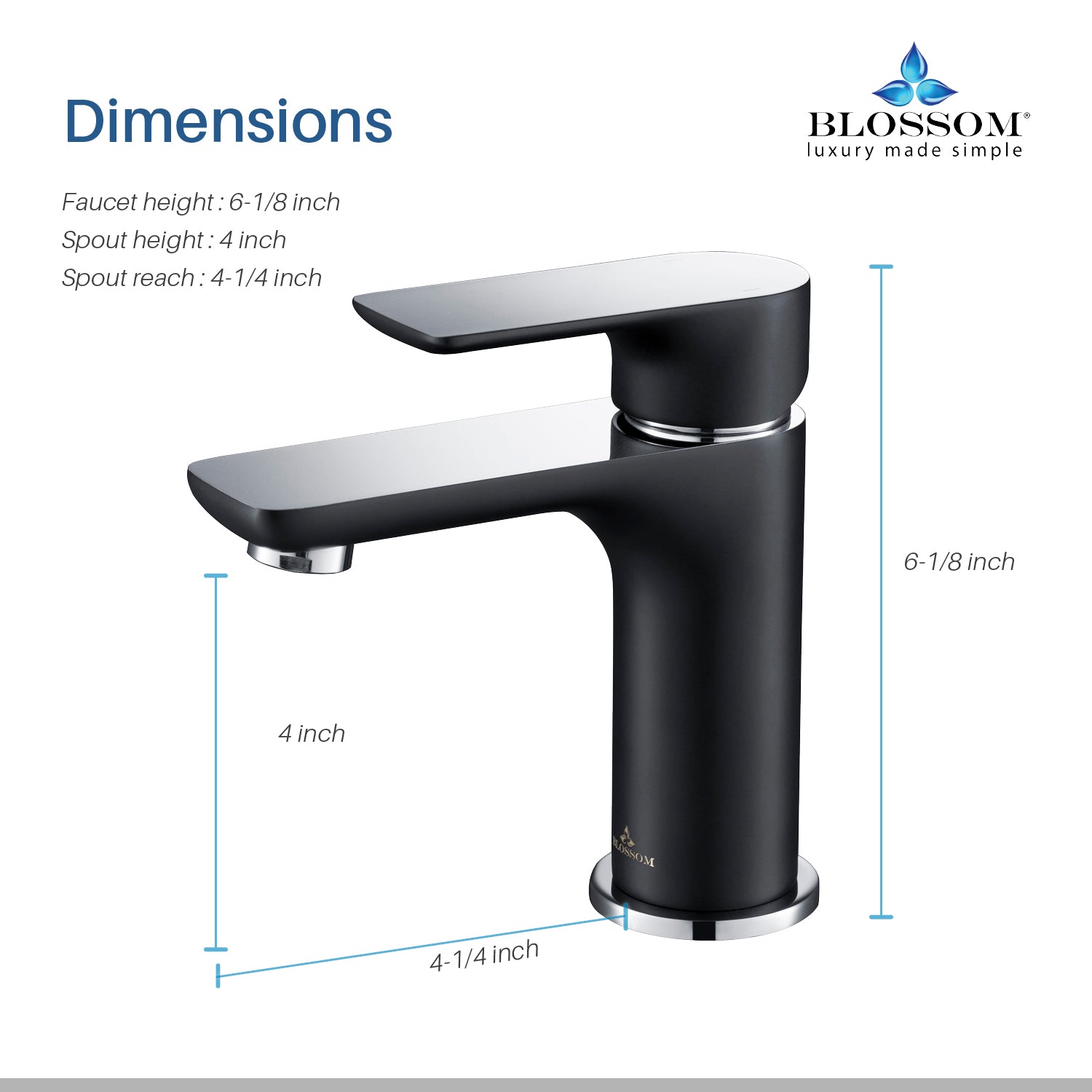 Single Handle Lavatory Faucet F01 120