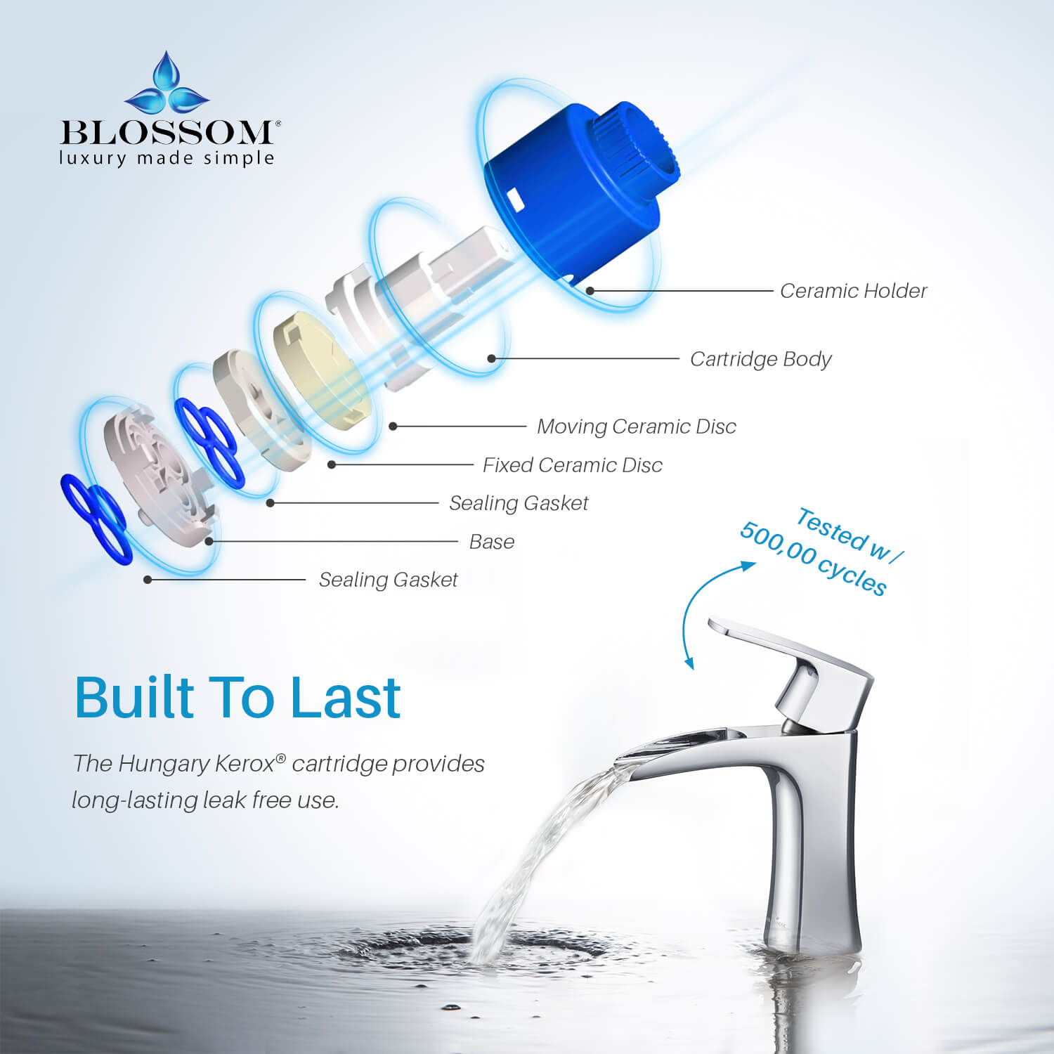 Single Handle Lavatory Faucet F01 301