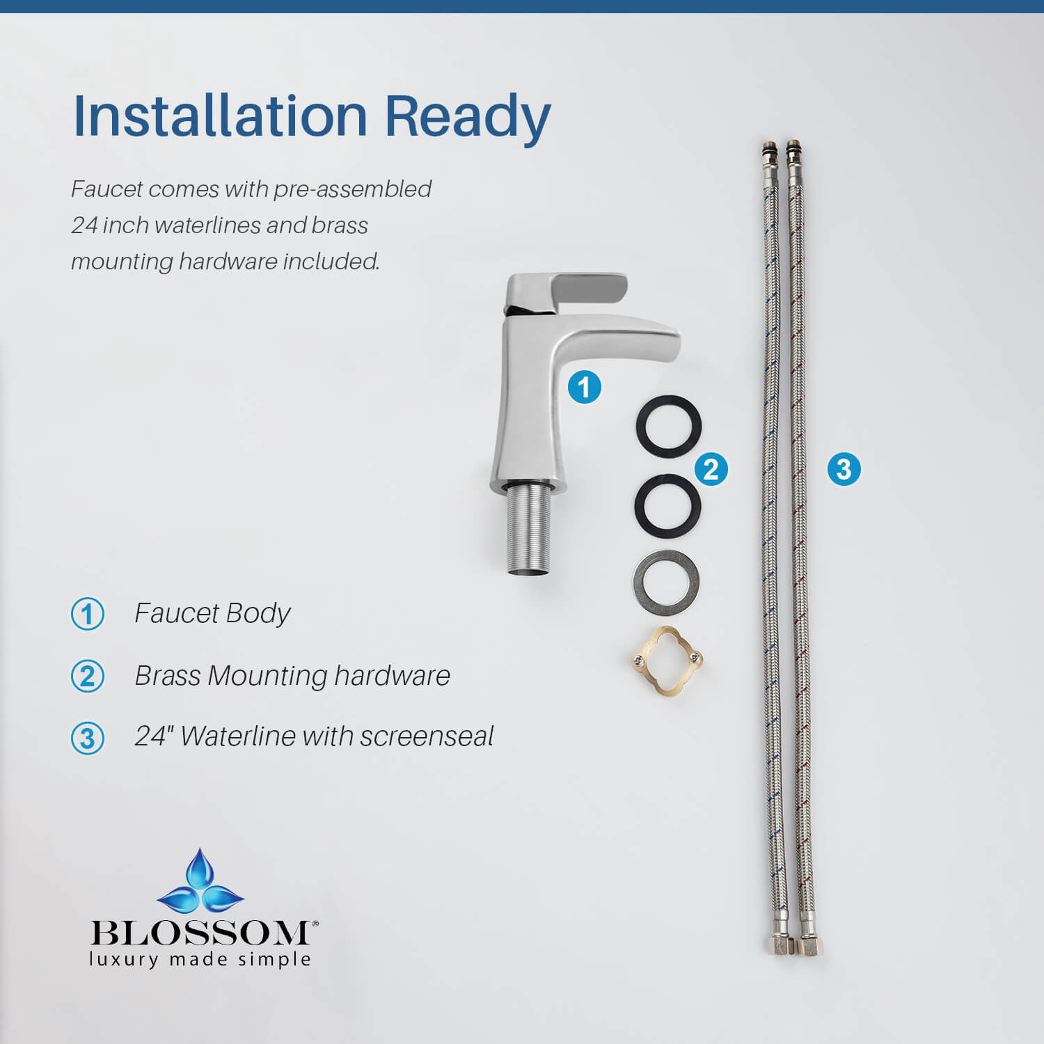 Single Handle Lavatory Faucet F01 301