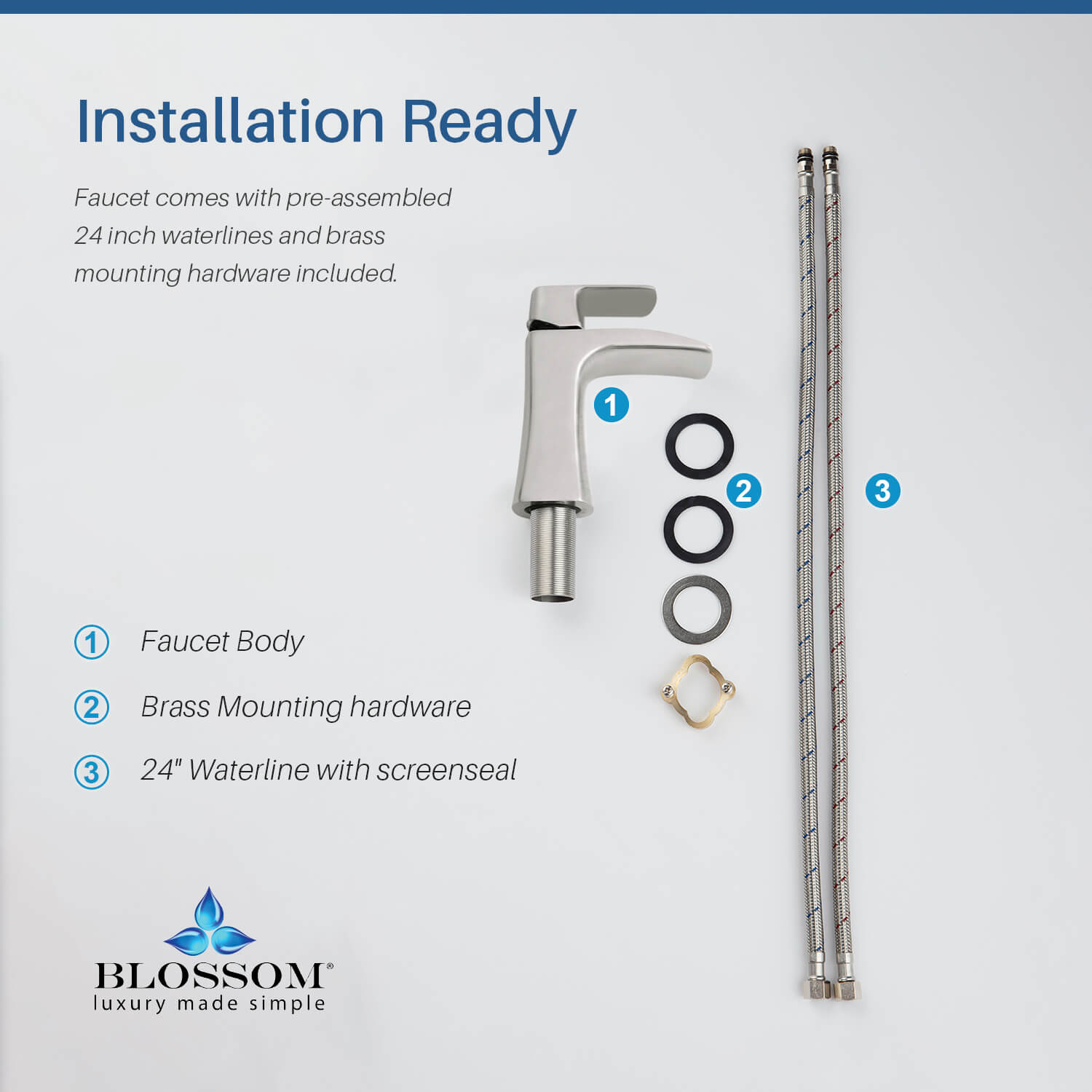 Single Handle Lavatory Faucet F01 301