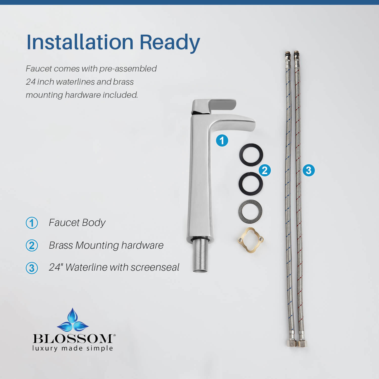 Single Handle Lavatory Faucet F01 305