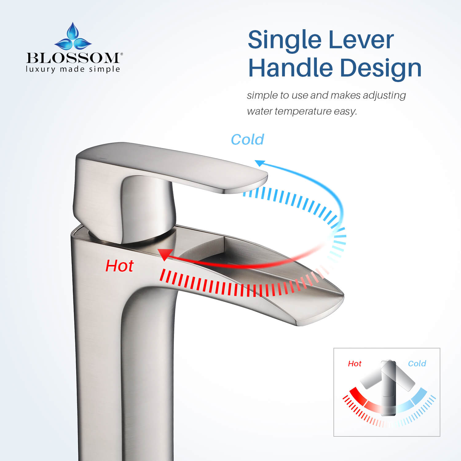 Single Handle Lavatory Faucet F01 305
