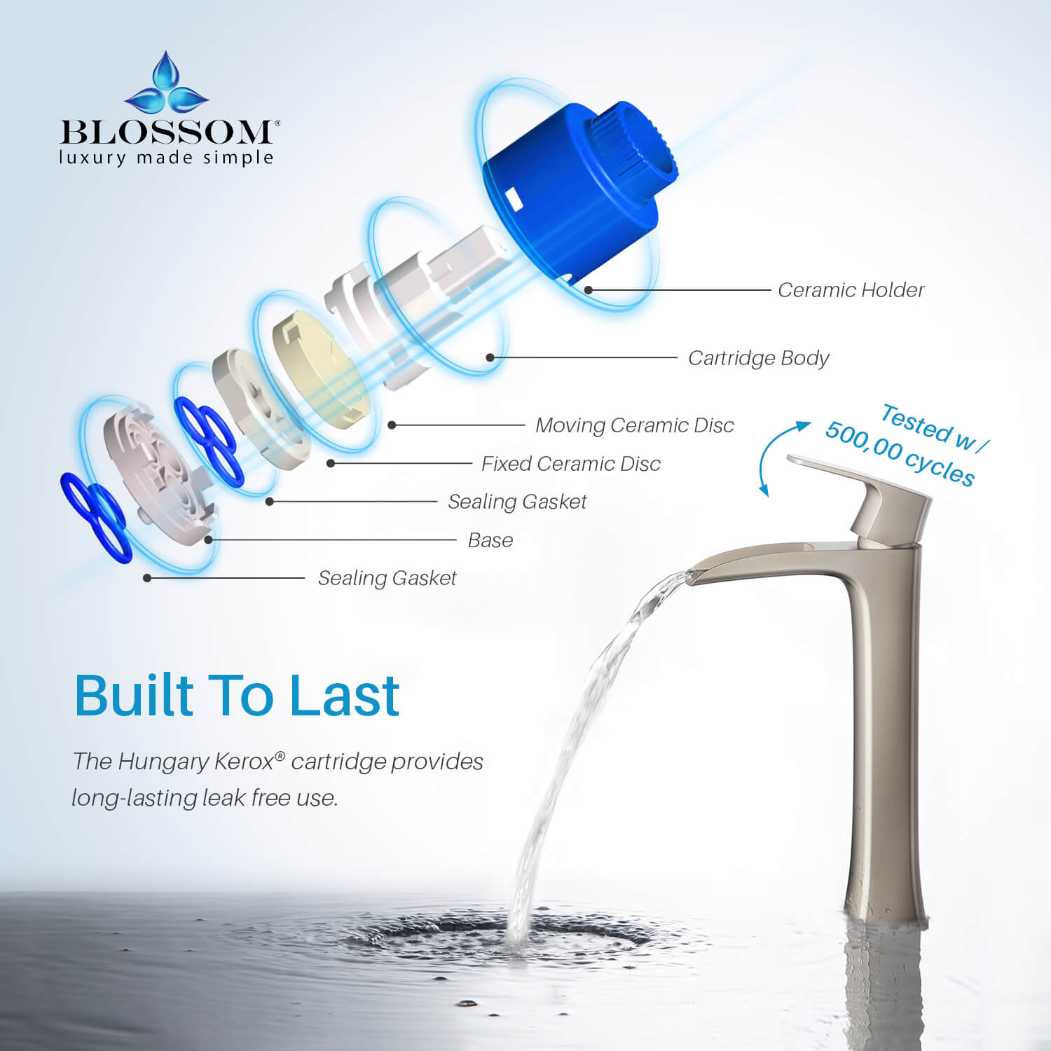 Single Handle Lavatory Faucet F01 305