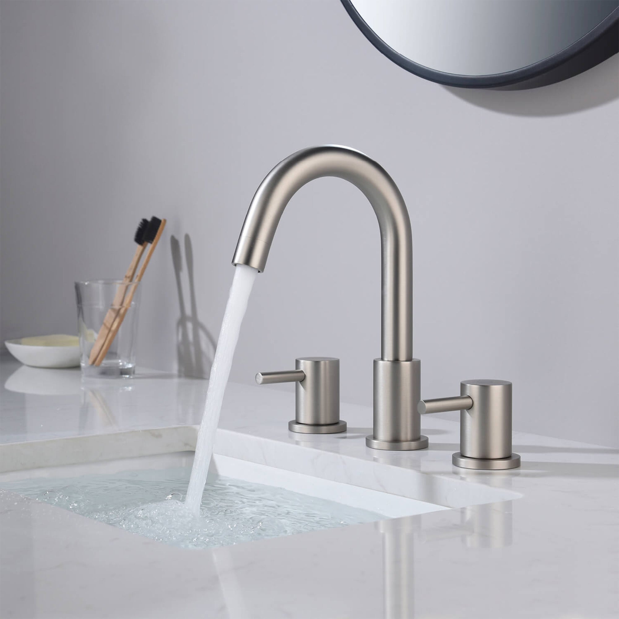 Wide Spread Lavatory Faucet KBF1016