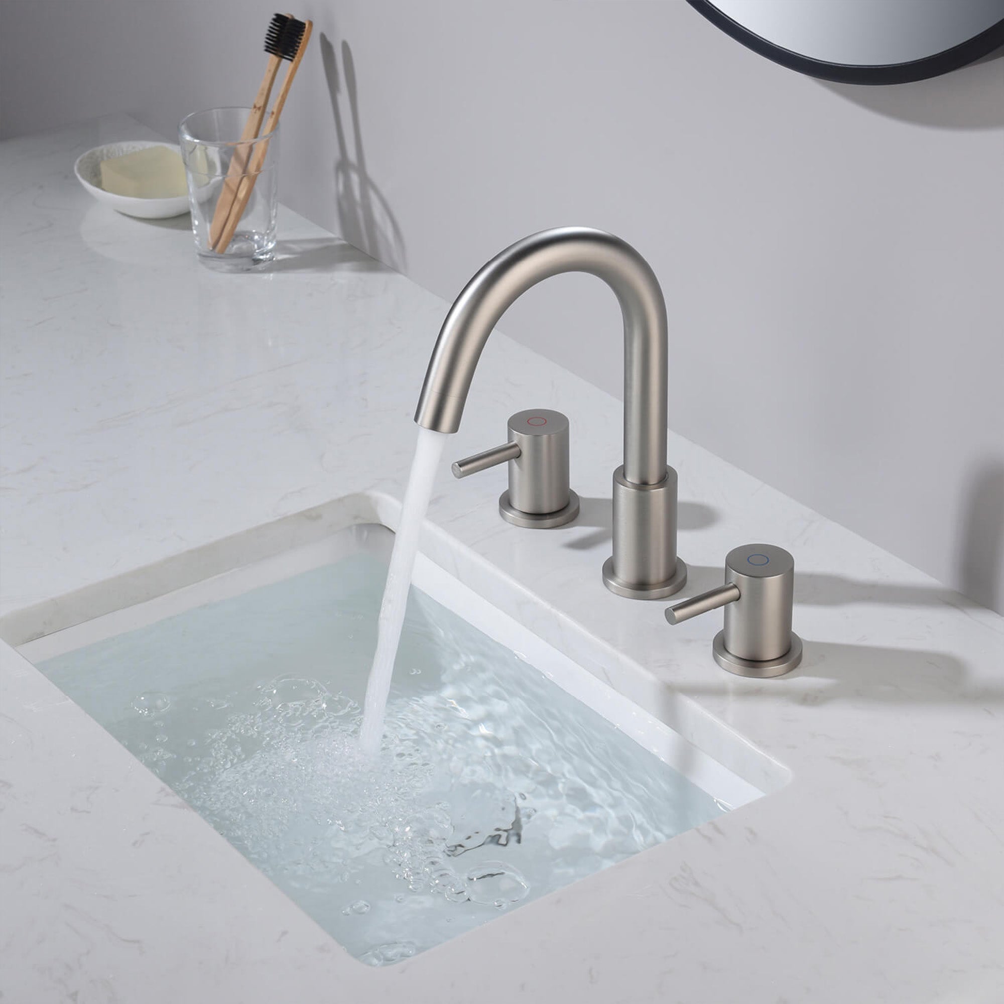 Wide Spread Lavatory Faucet KBF1016