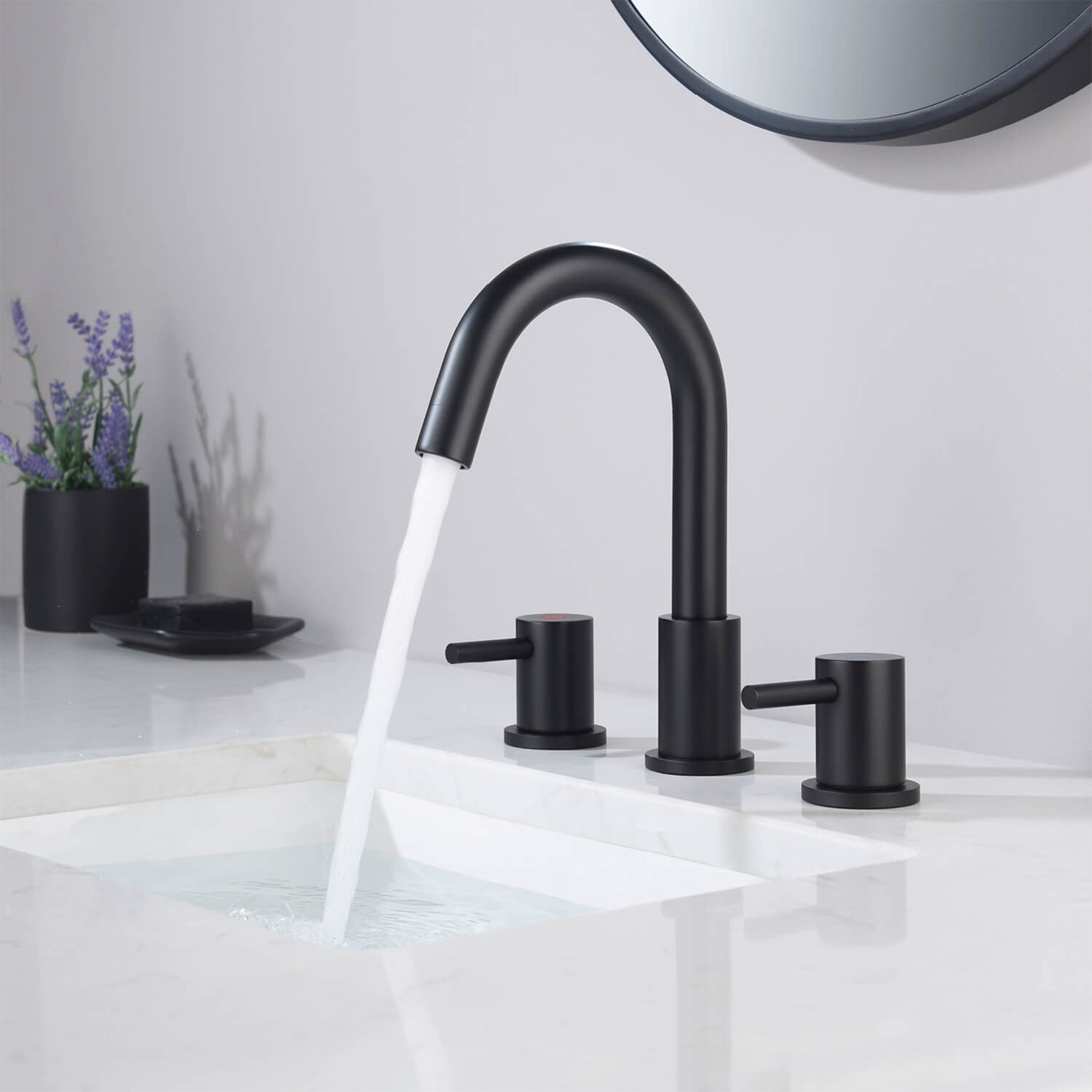 Wide Spread Lavatory Faucet KBF1016