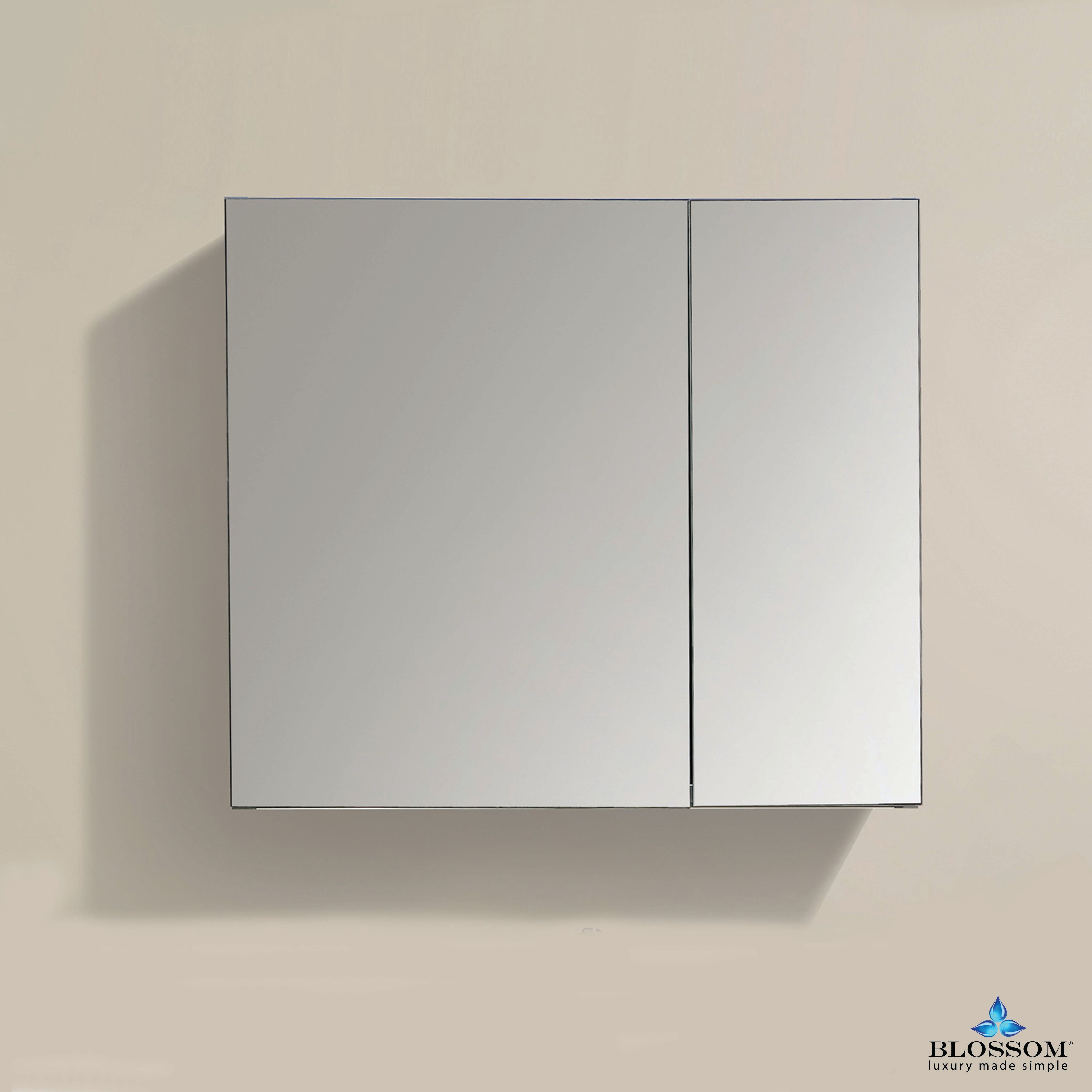 Aluminum Medicine Cabinet with Mirror MC7