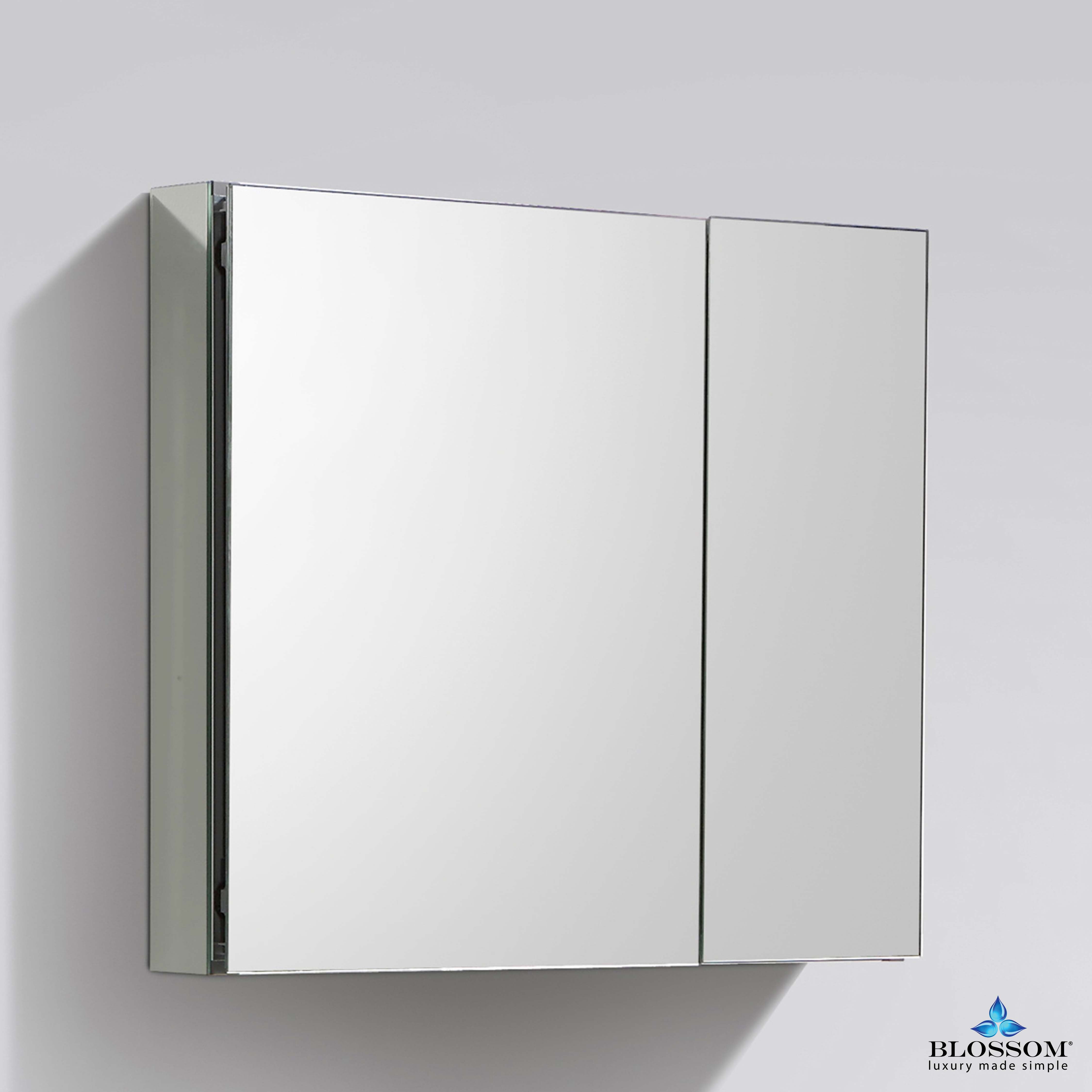 Aluminum Medicine Cabinet with Mirror MC7
