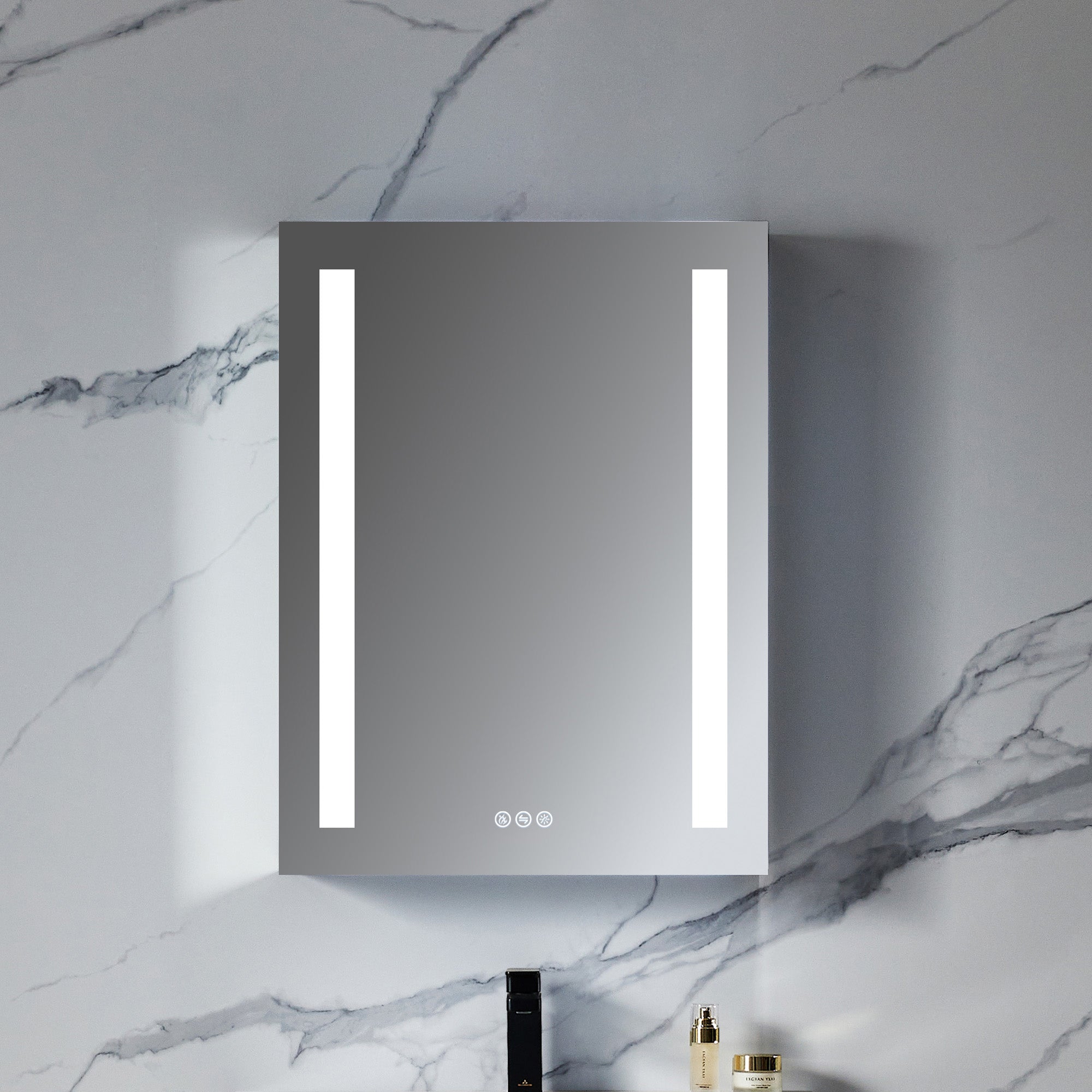 Pillar LED Medicine Cabinet MCL1