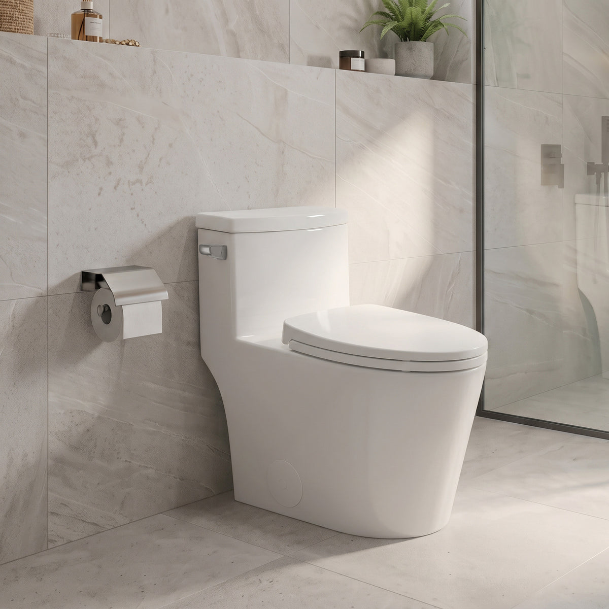 One Piece Toilet T9 06 Chair Height ADA