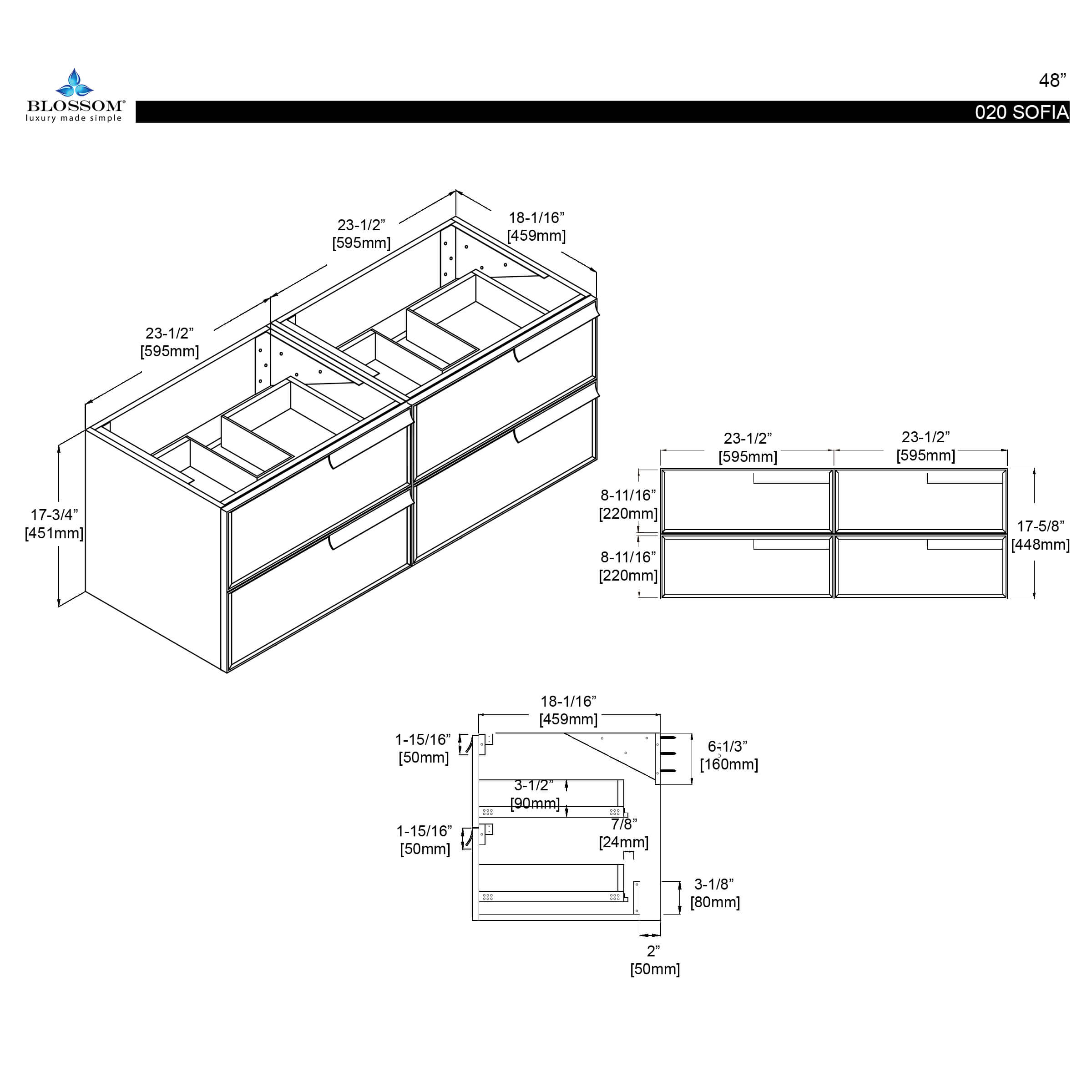 Sofia 020 Vanity (Sale)