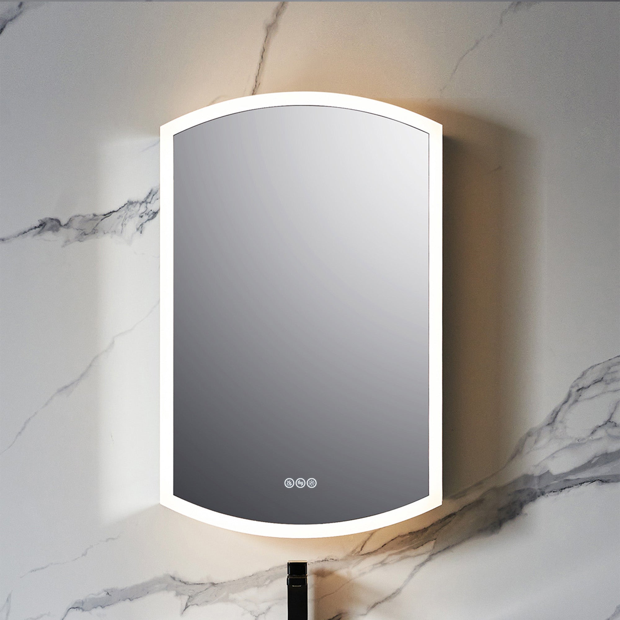 Castor LED Medicine Cabinet MCL7