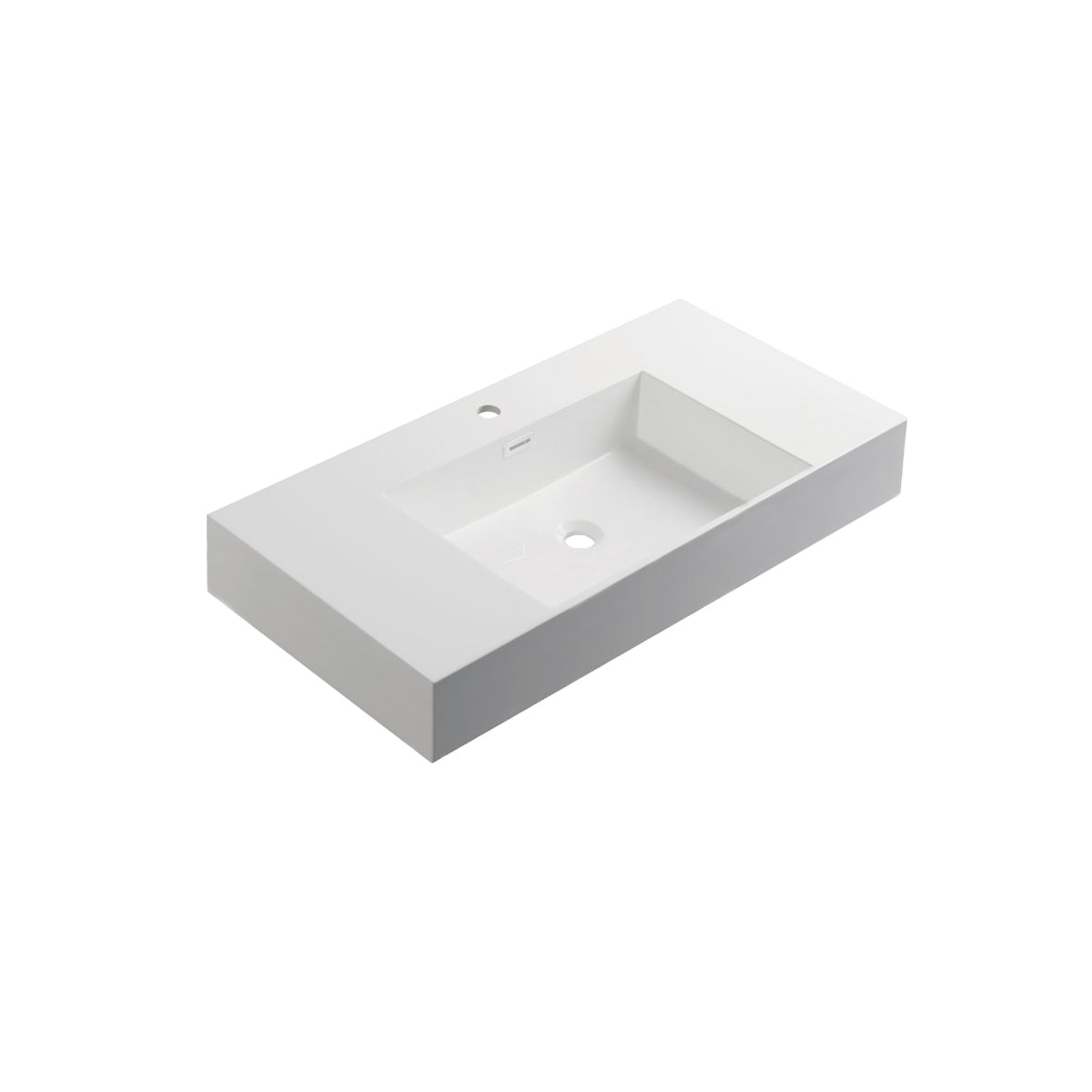 Acrylic Top-Mount Basin 5 Inch Thickness