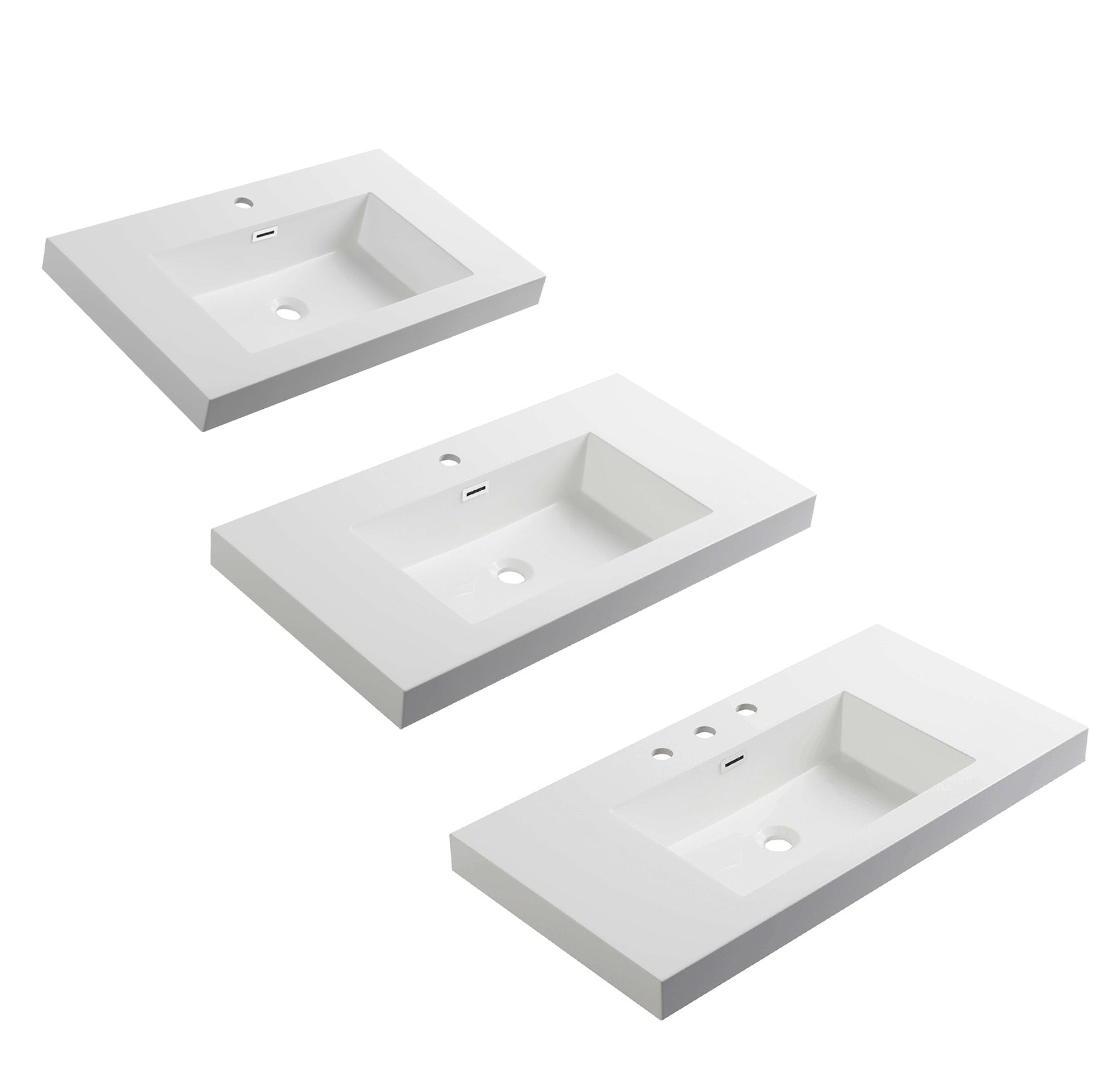 Acrylic Top-Mount Basin 24"-36"