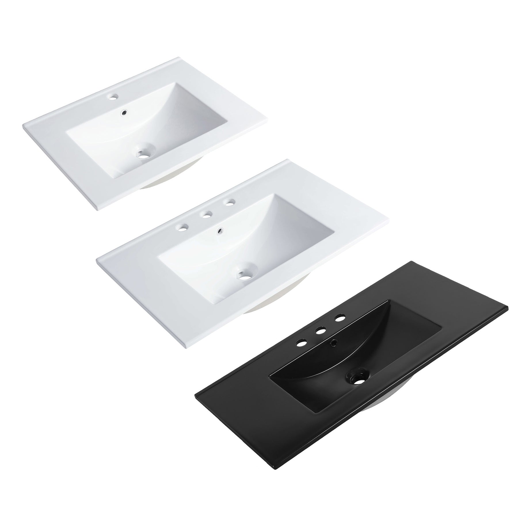 Ceramic Top-Mount  Basin 24"-36"