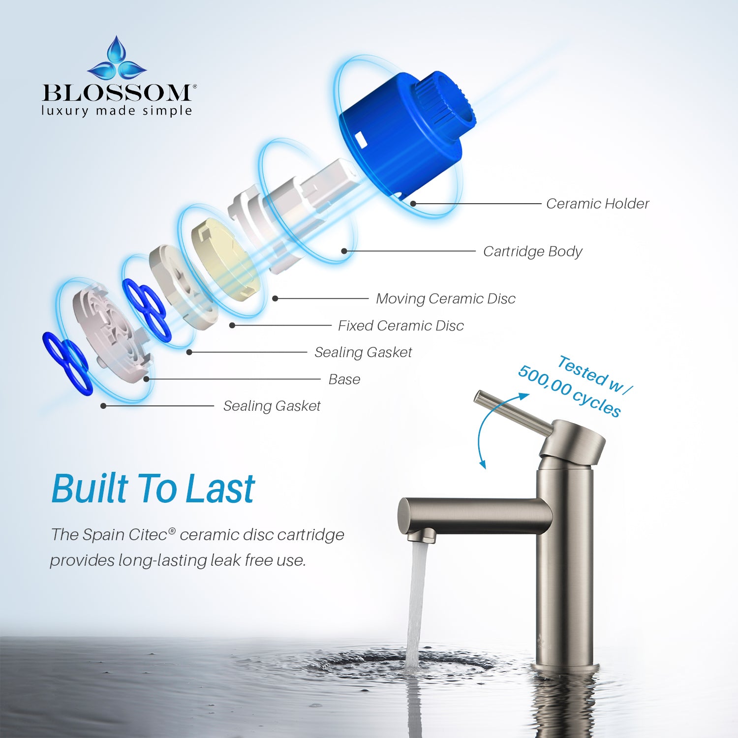 Single Handle Lavatory Faucet F01 116