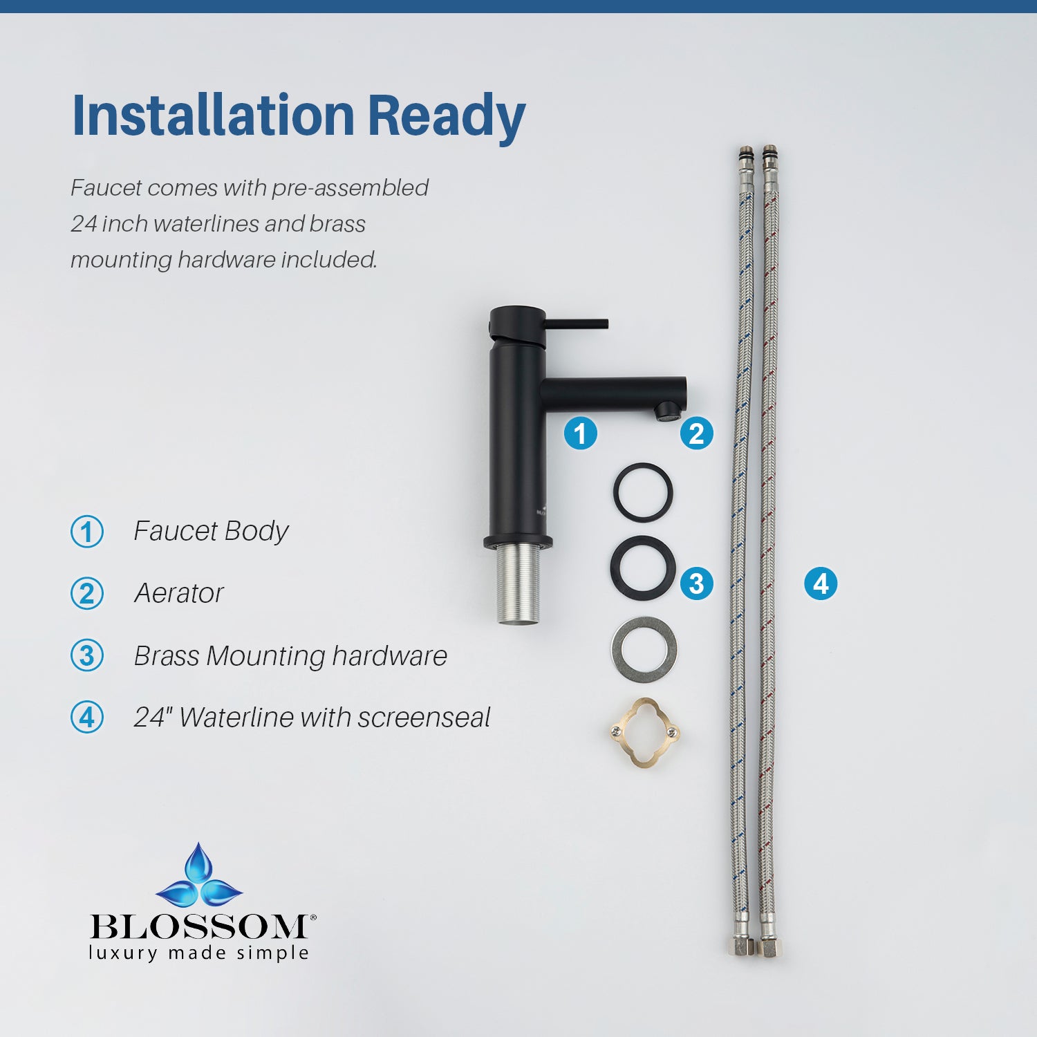 Single Handle Lavatory Faucet F01 116