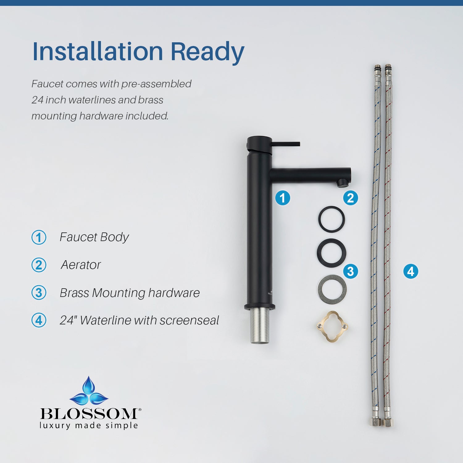 Single Handle Lavatory Faucet F01 117