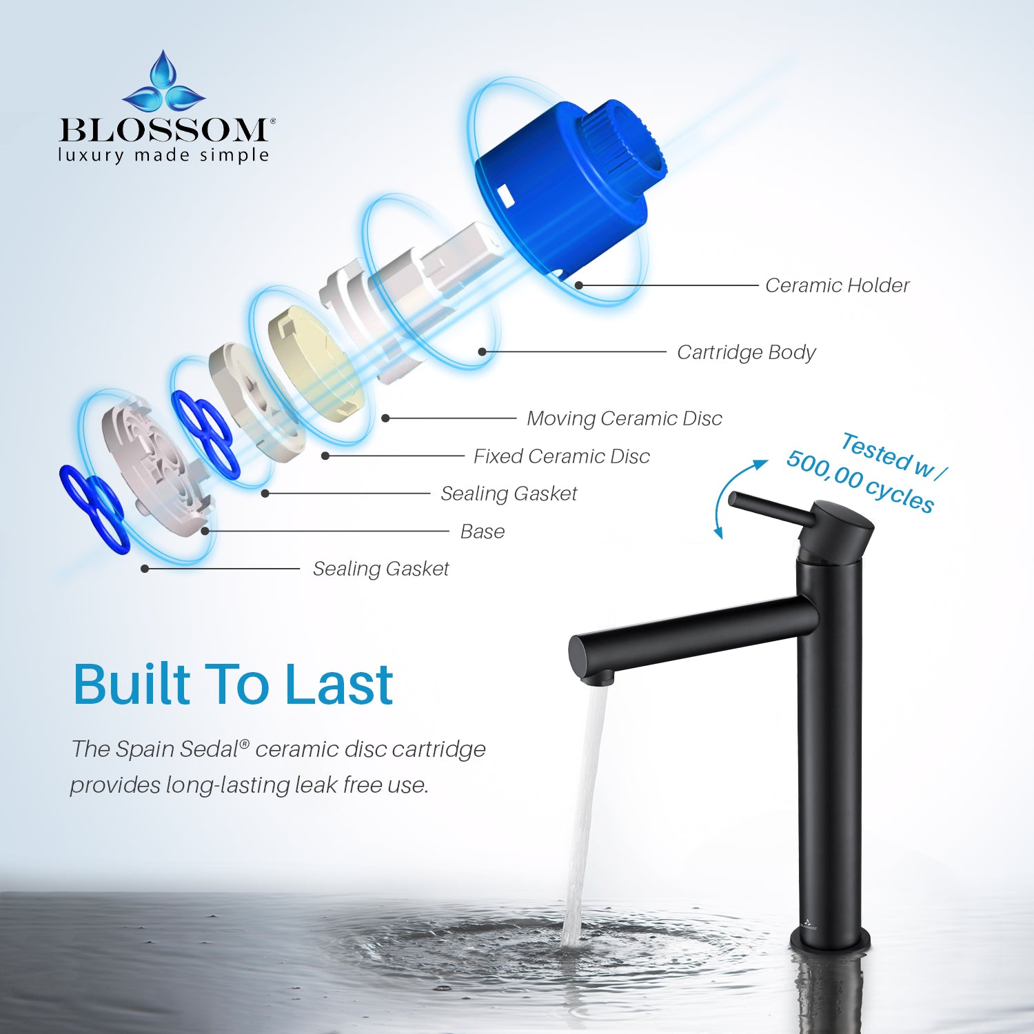 Single Handle Lavatory Faucet F01 117