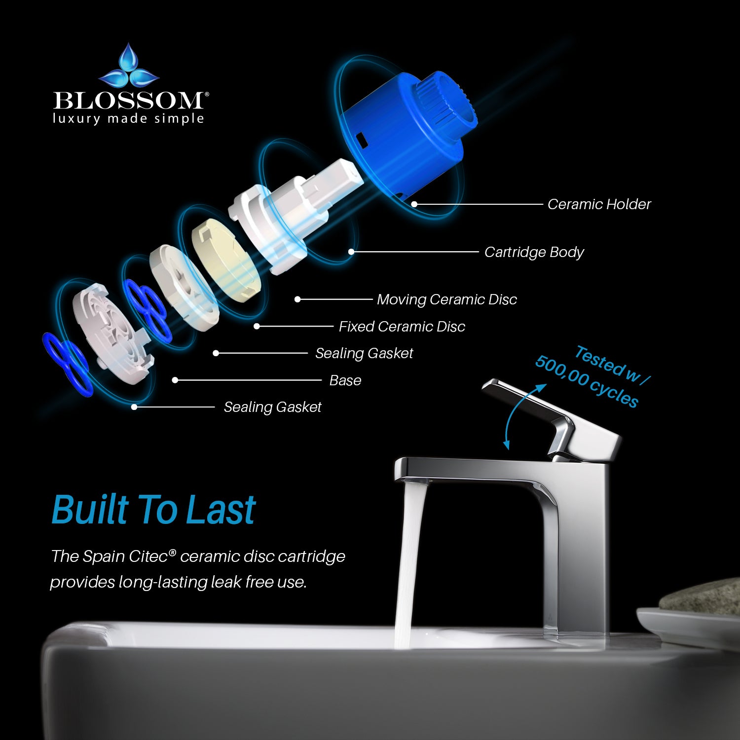 Single Handle Lavatory Faucet F01 118