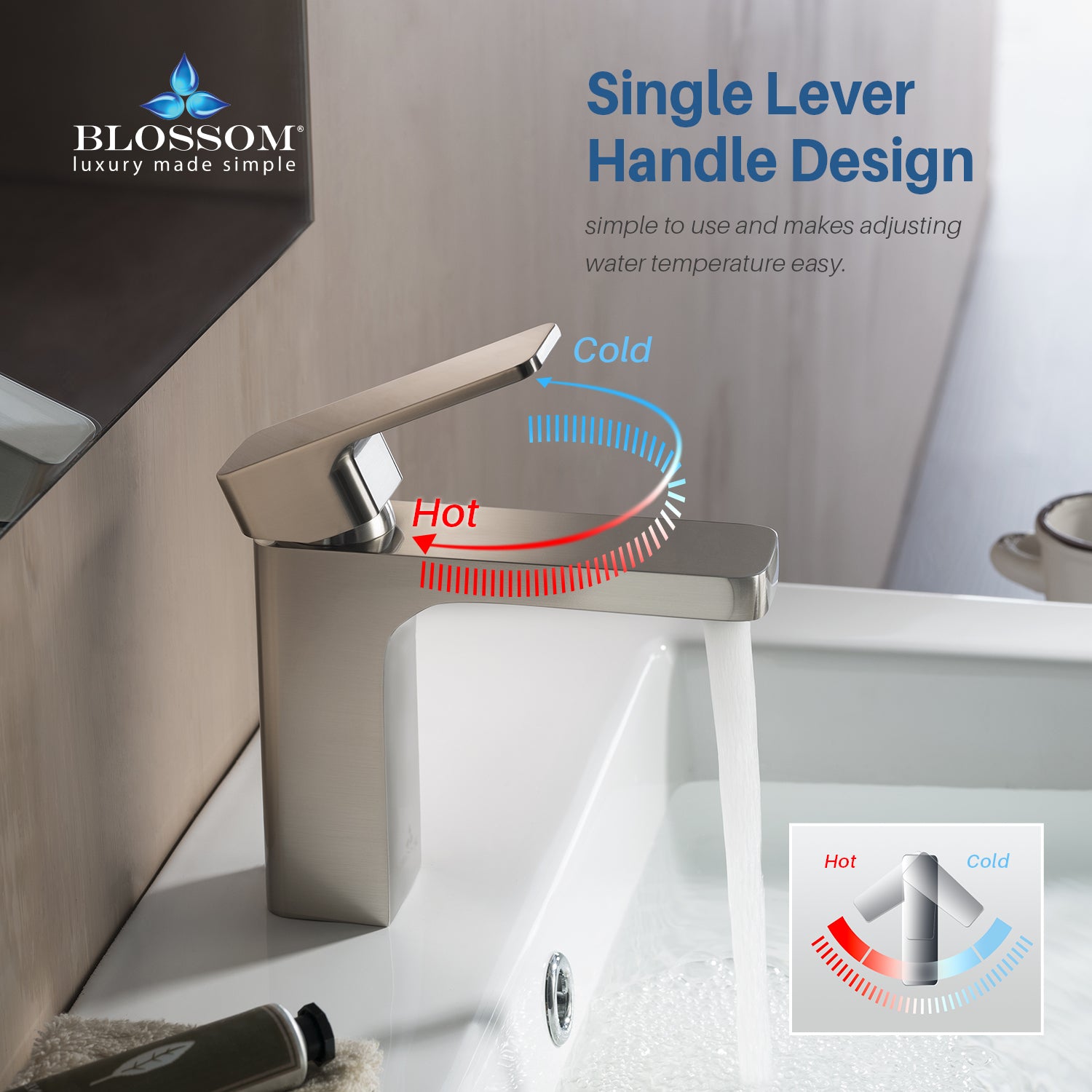 Single Handle Lavatory Faucet F01 118