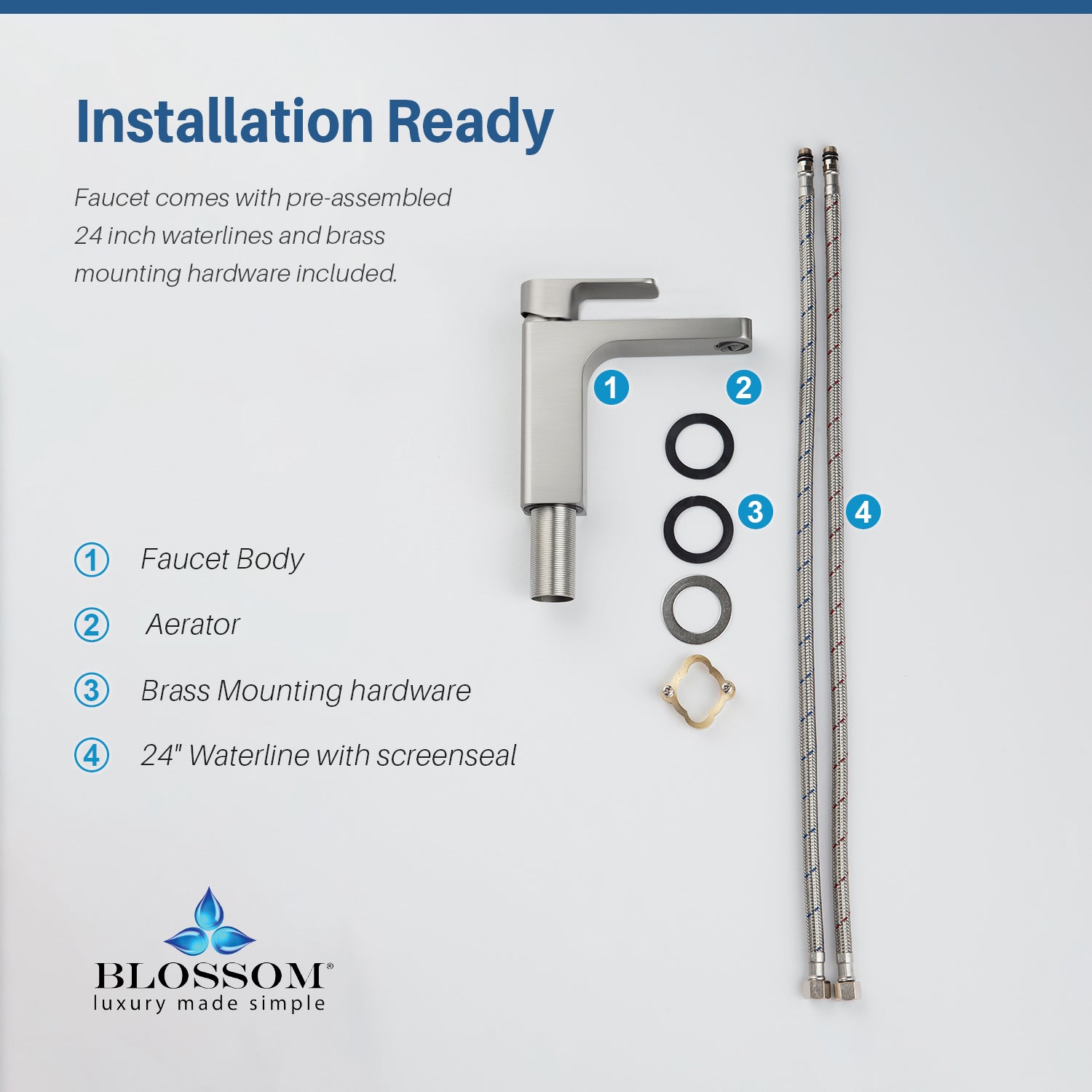 Single Handle Lavatory Faucet F01 118