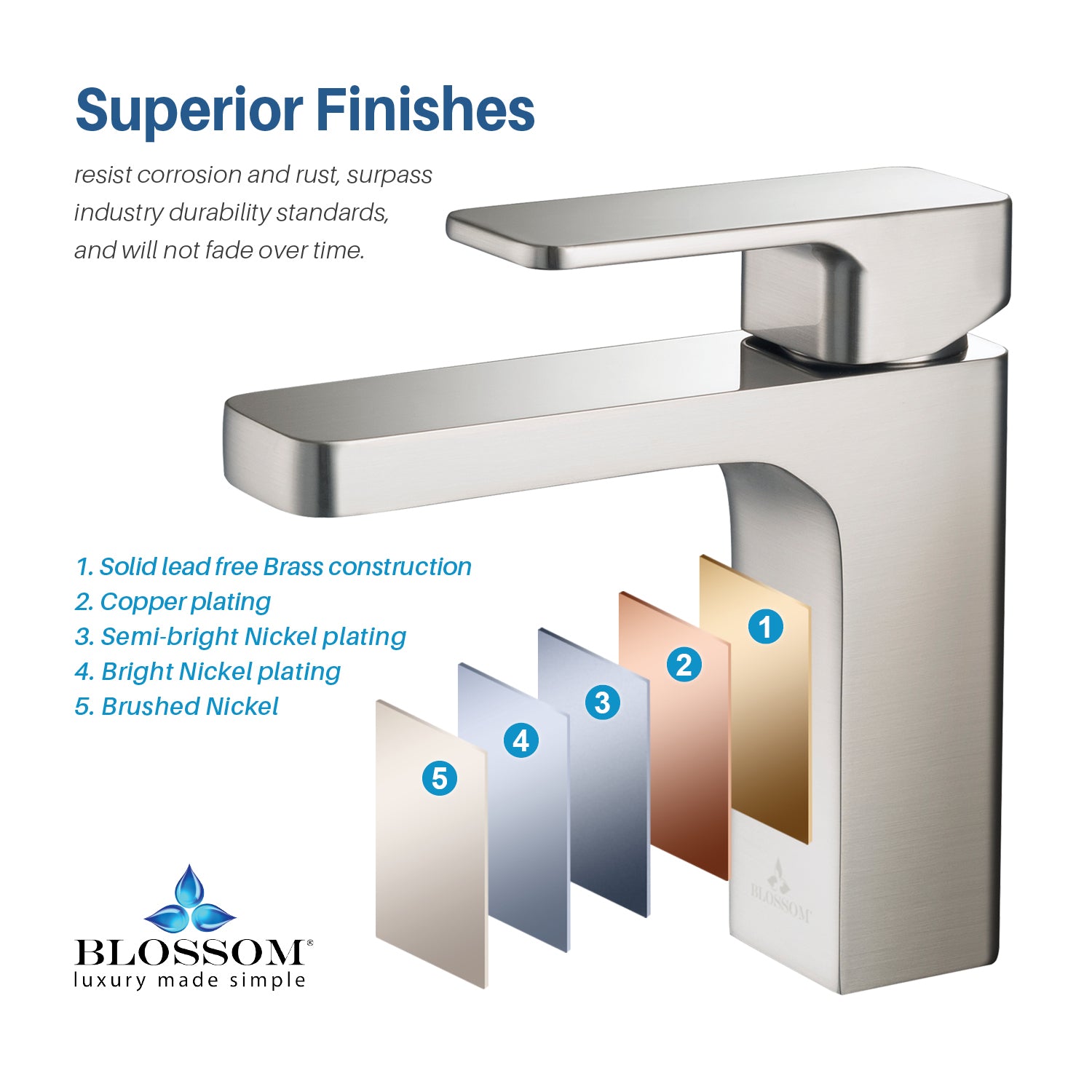 Single Handle Lavatory Faucet F01 118