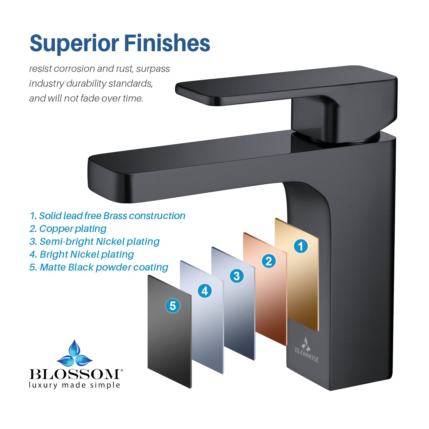 Single Handle Lavatory Faucet F01 118