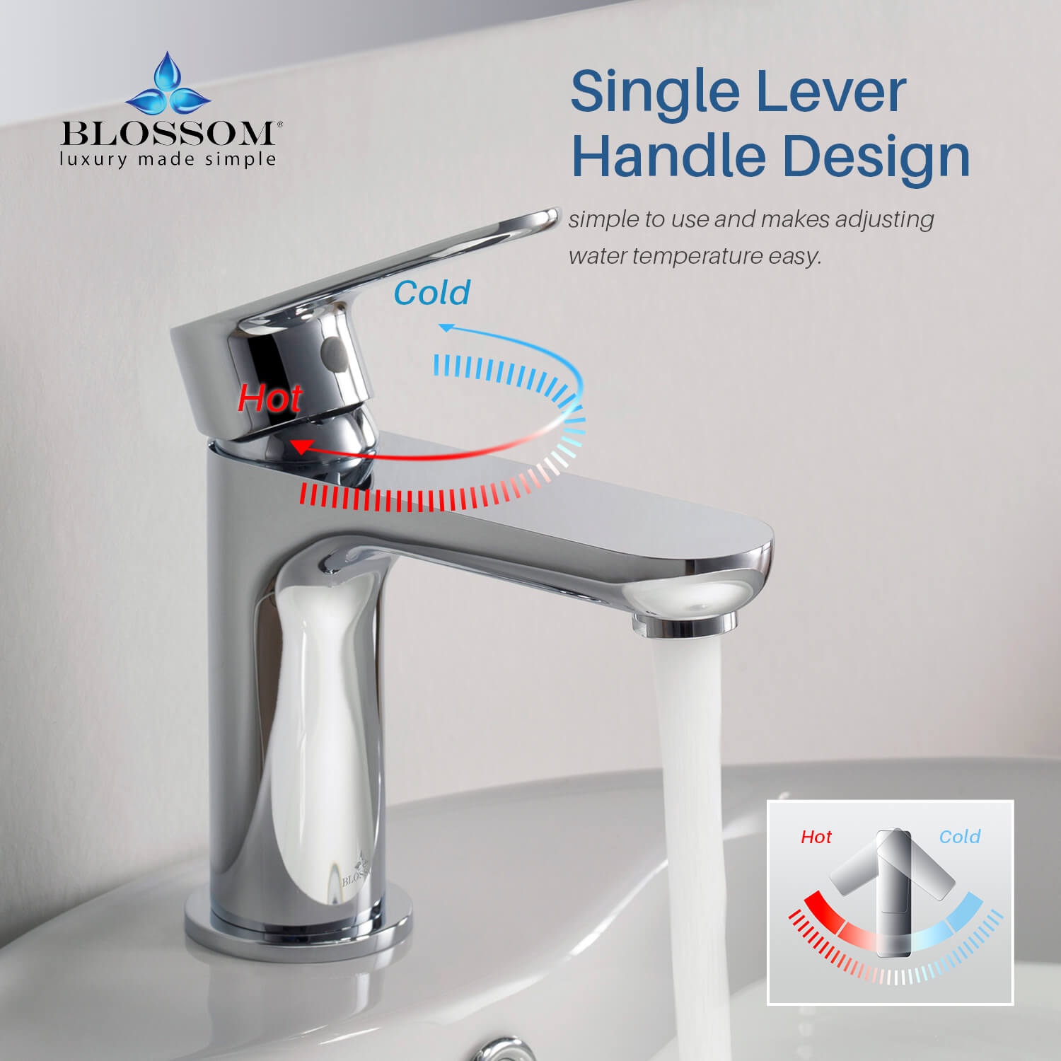 Single Handle Lavatory Faucet F01 119